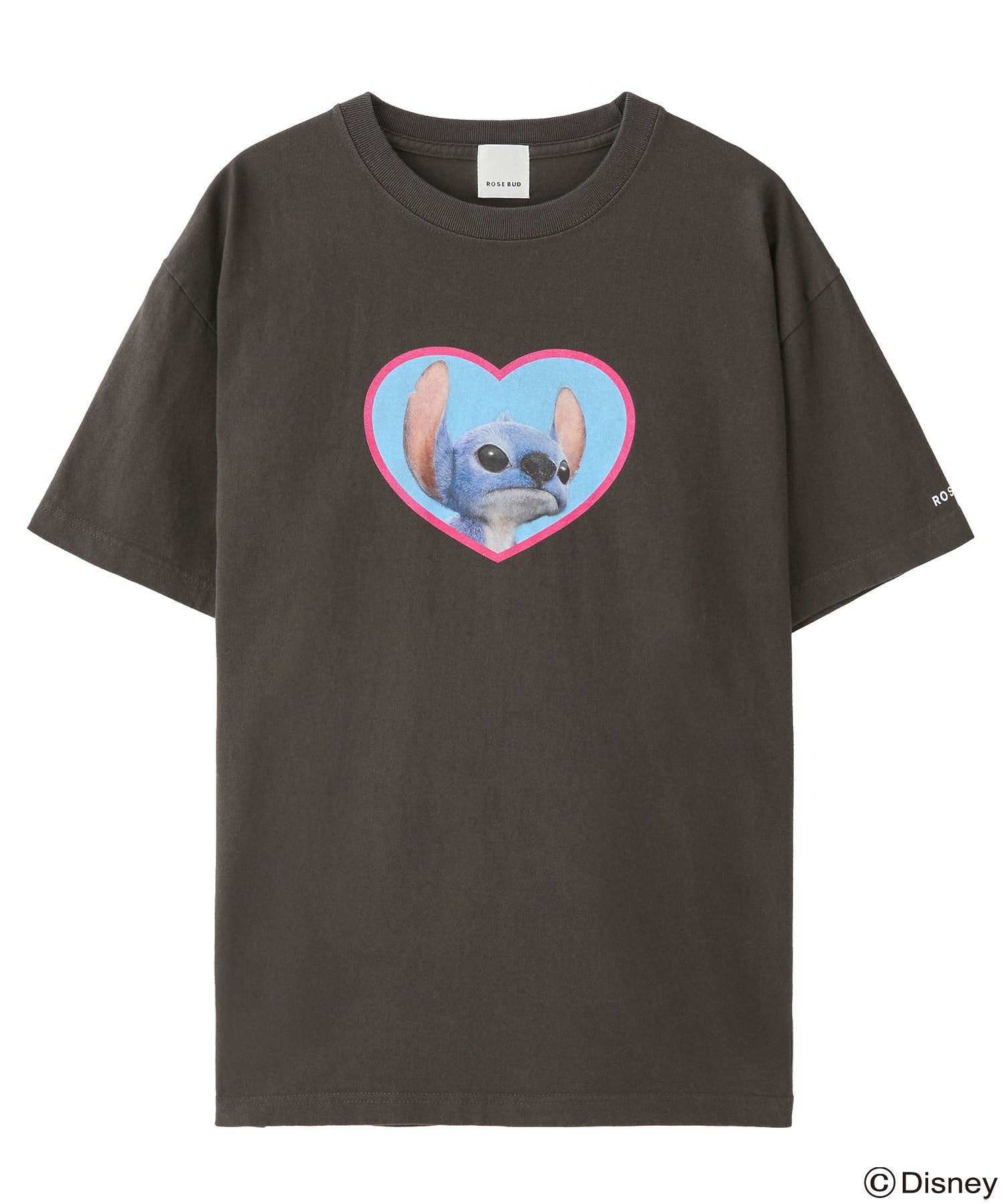 【WEB・一部店舗限定】STITCH/HEART PRINT S/S TEE