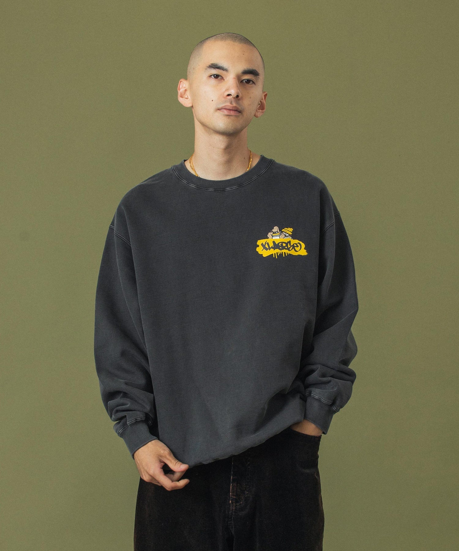 MODEL 身長172cm / 着用サイズ：Lサイズ