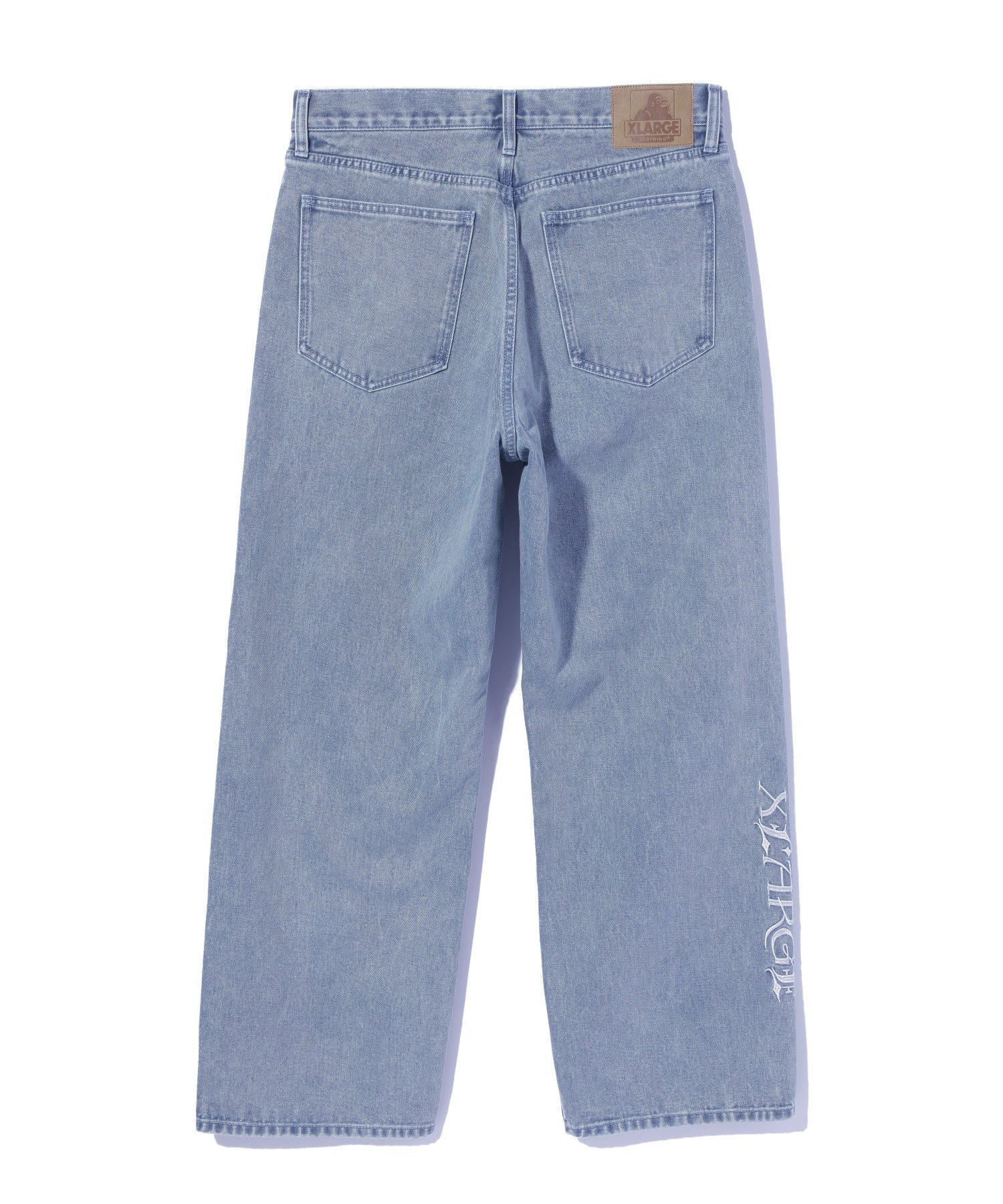 EMB DENIM PANTS