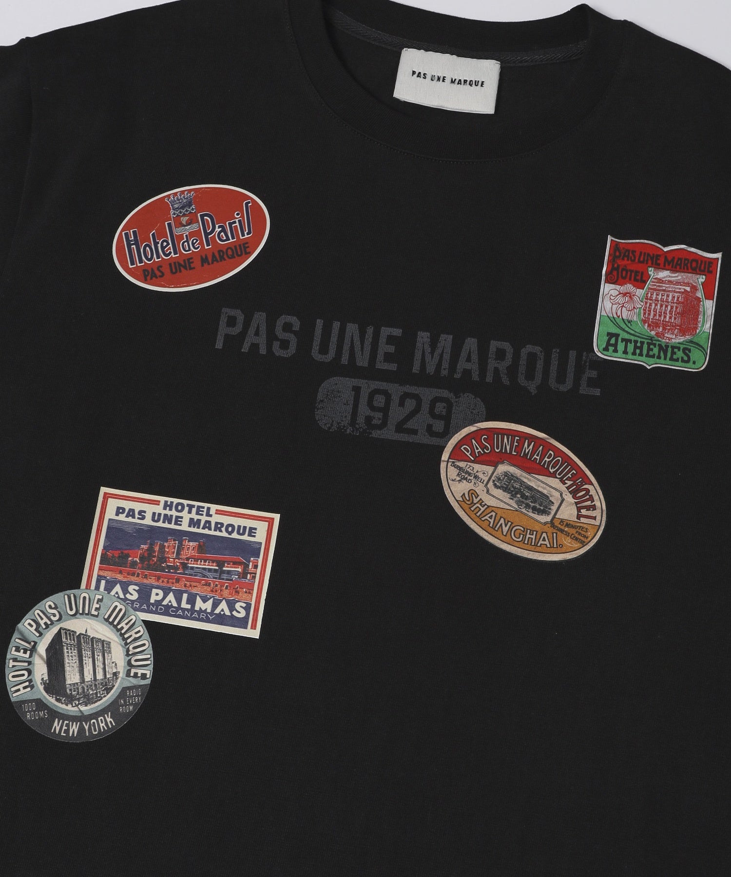 PAS UNE MARQUE/パ・ズュヌ・マルク/LUGGAGE TAG PAS TEE PAS-727