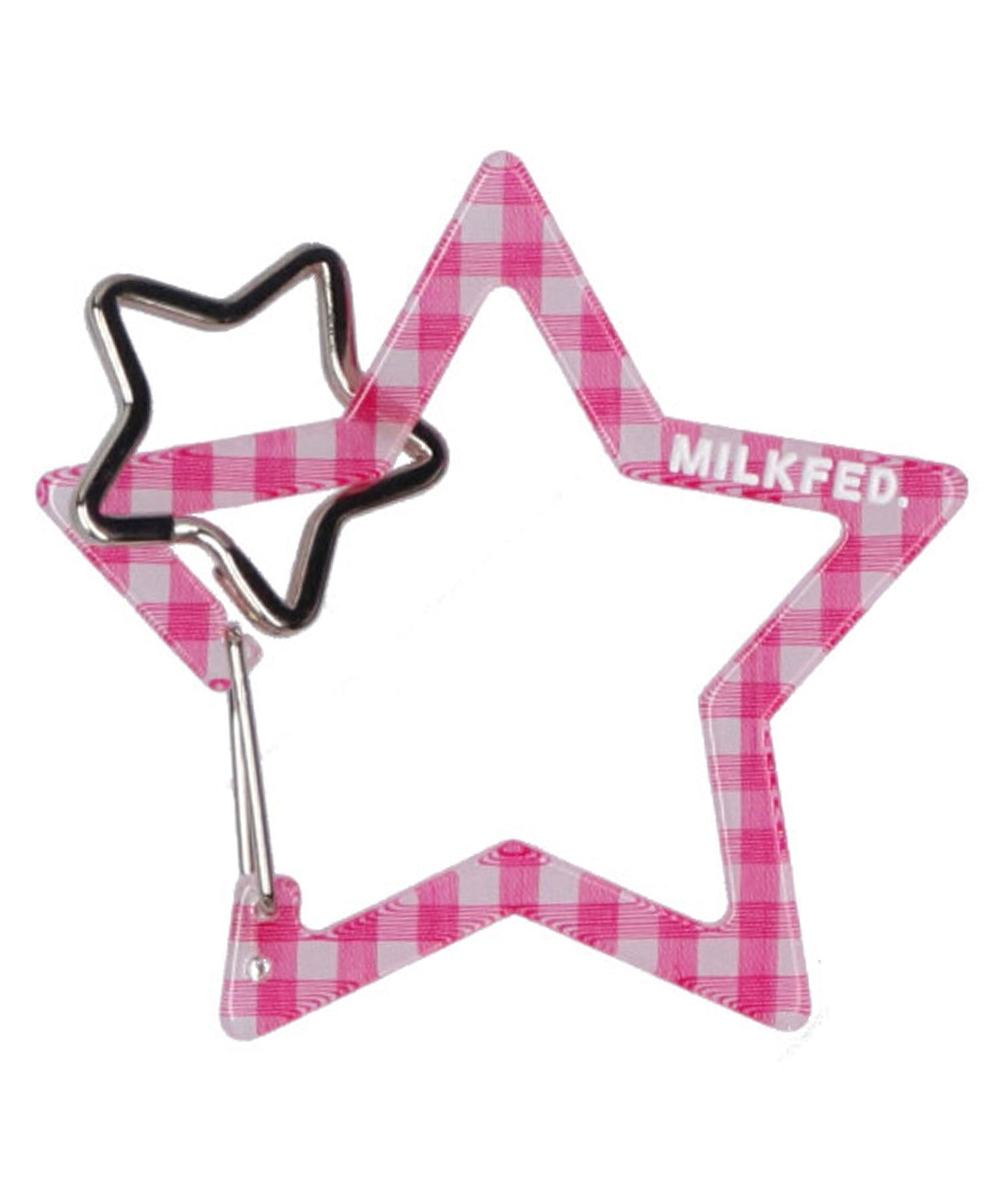 NEO STAR CARABINER GINGHAM MILKFED.