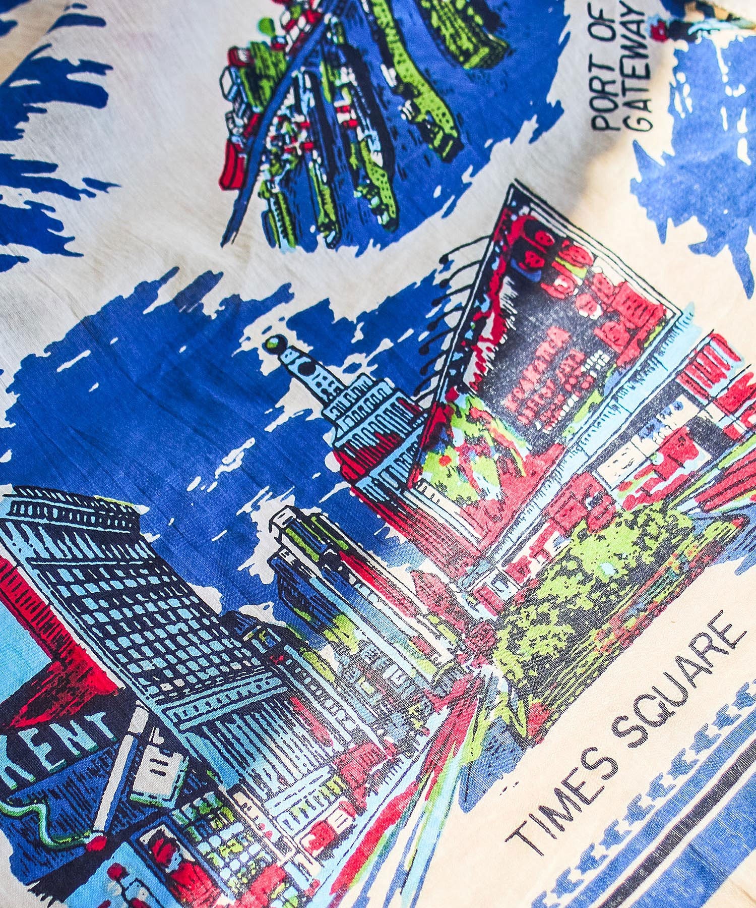 BINDU/COTTON VOILE NEW YORK MAP3 SCARF