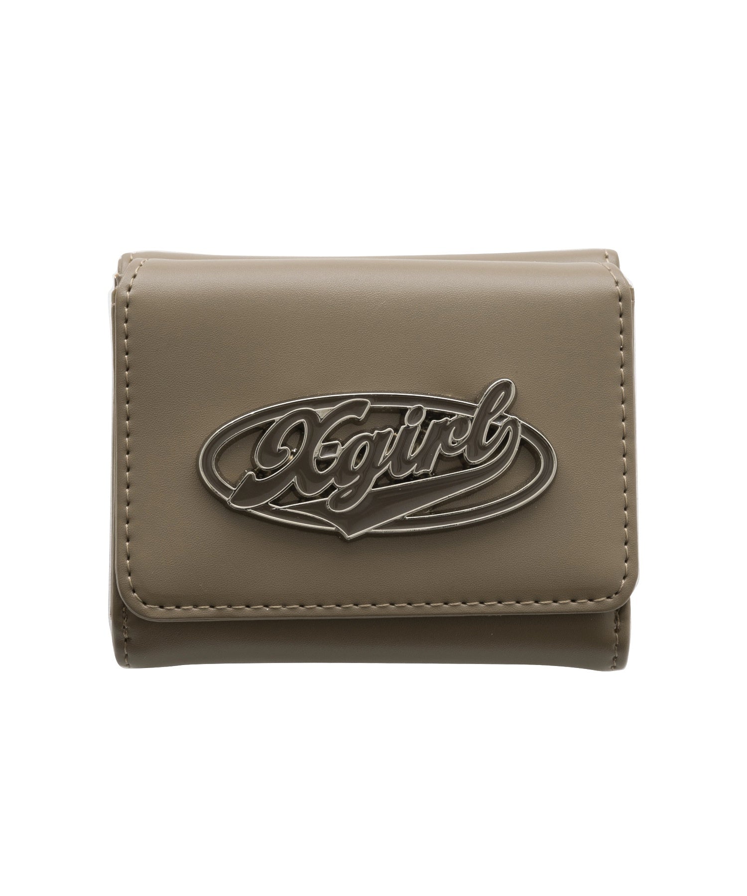 OVAL LOGO BUCKLE MINI WALLET