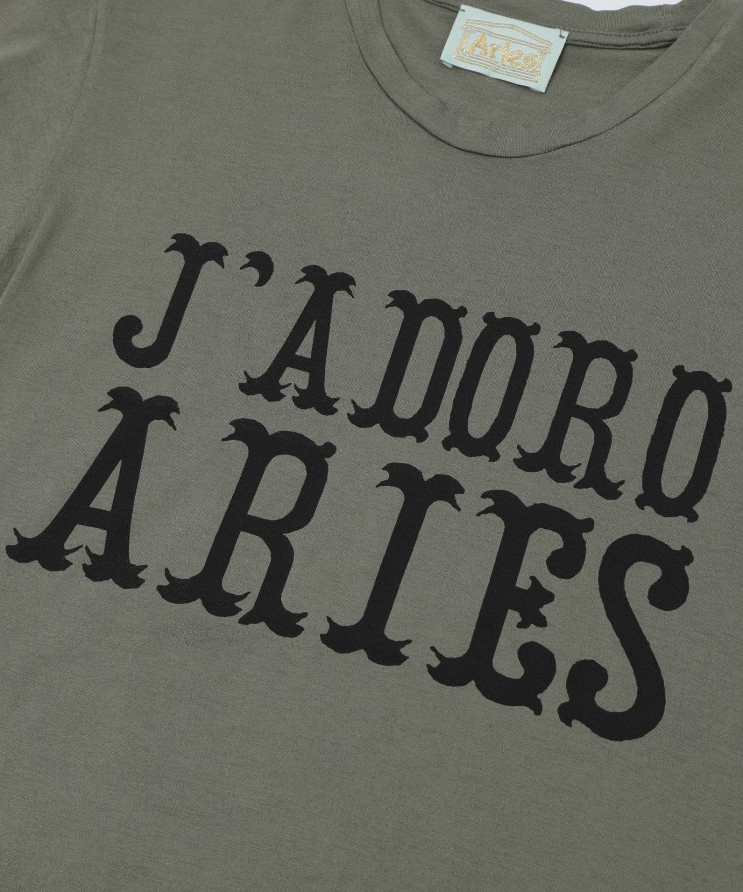 ARIES/アリーズ/W Jadoro Western Cap Sleeve Tee AR40096.05