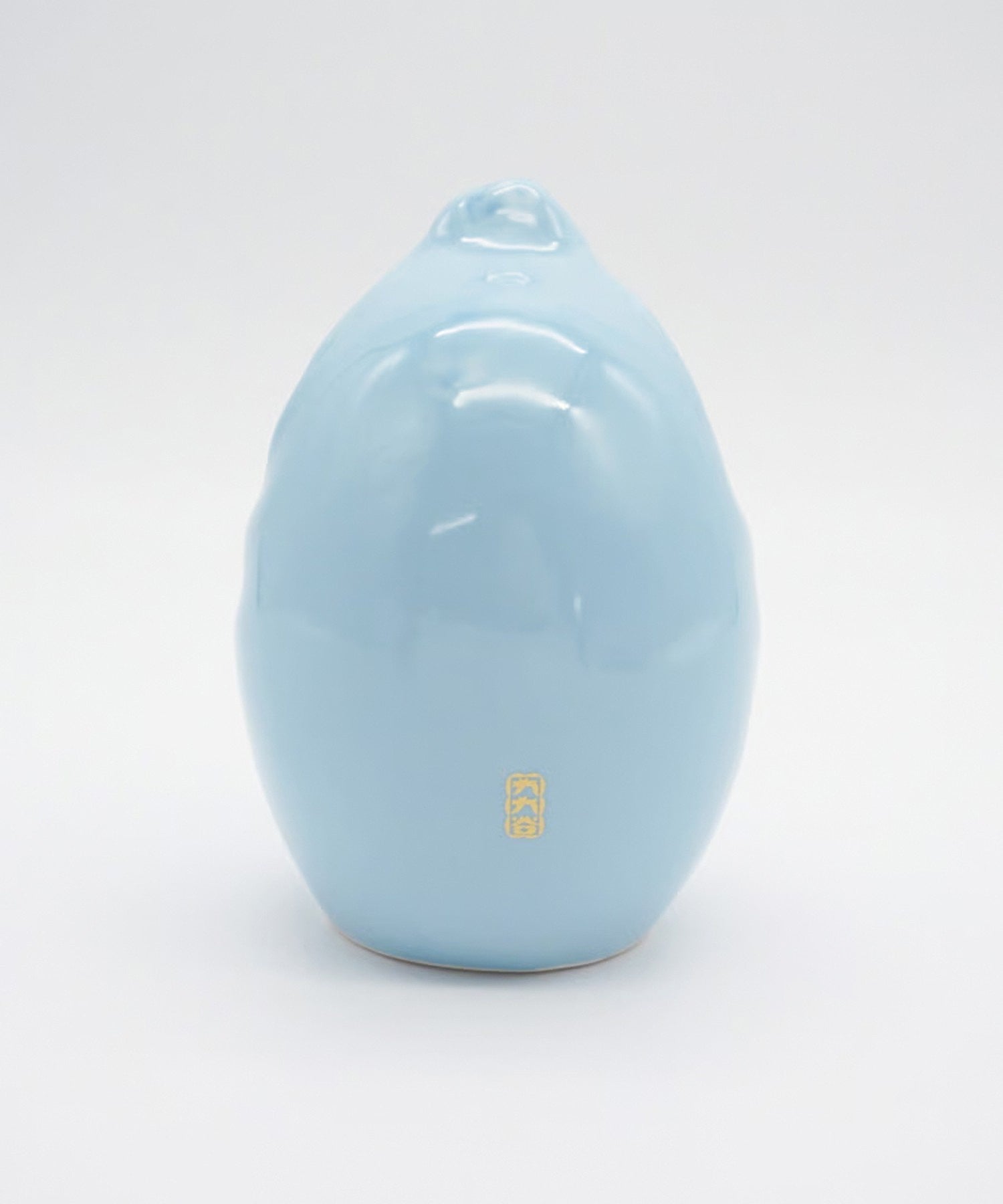 【九九谷】ツッパリダルマ お香立て BLUE