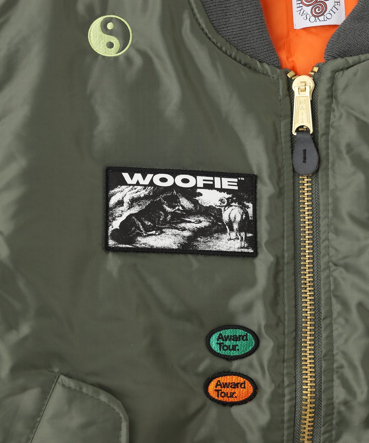 SAYHELLO/セイハロー/Woolfe MA-1 25AW-D3-15