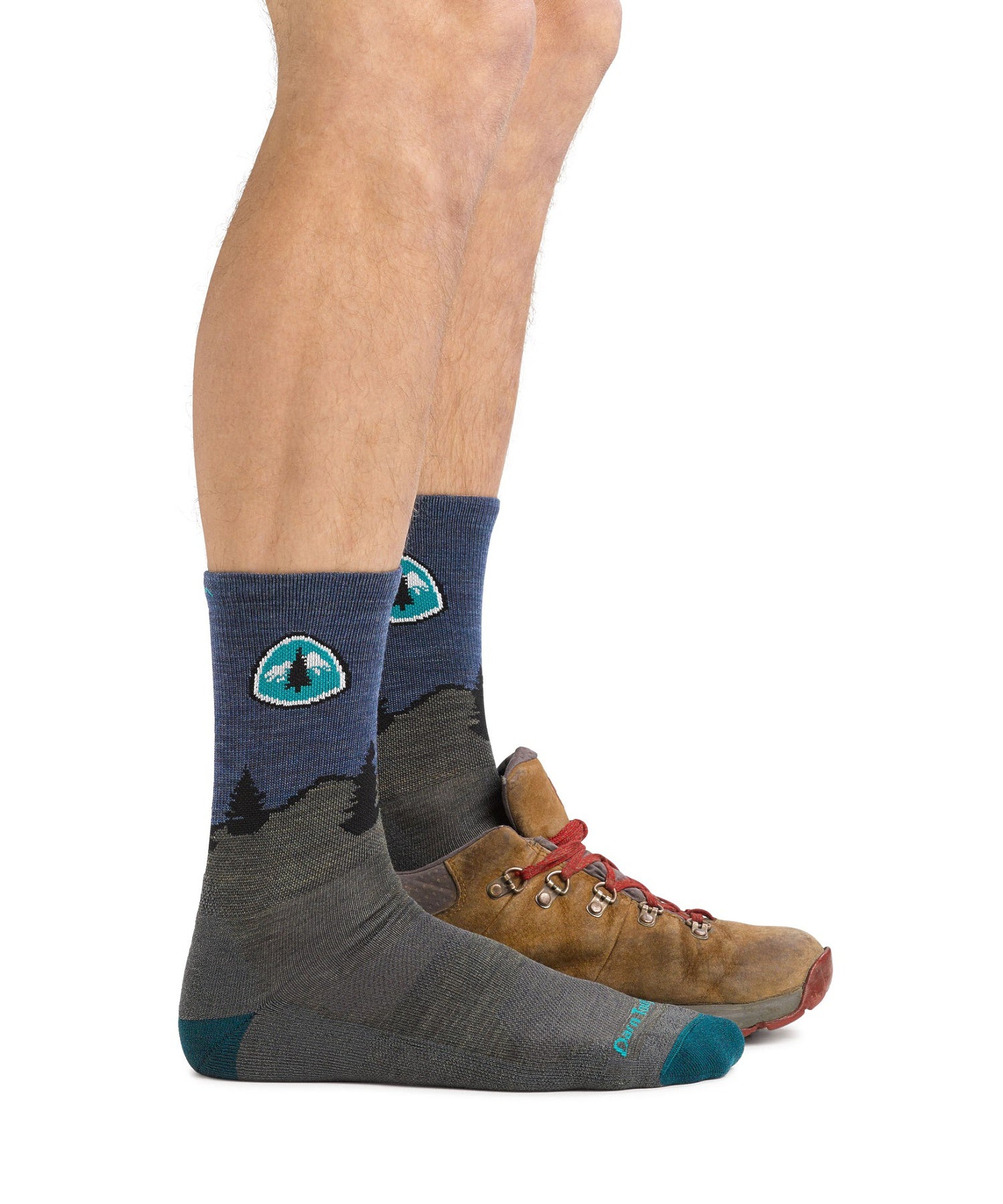 【Darn Tough Vermont】Ms 1999 PCT Micro Crew Lightweight with Cushion Forest