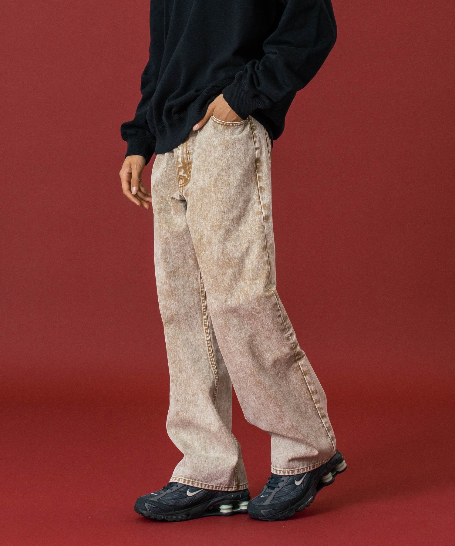 MODEL 身長183cm / 着用サイズ：34inch