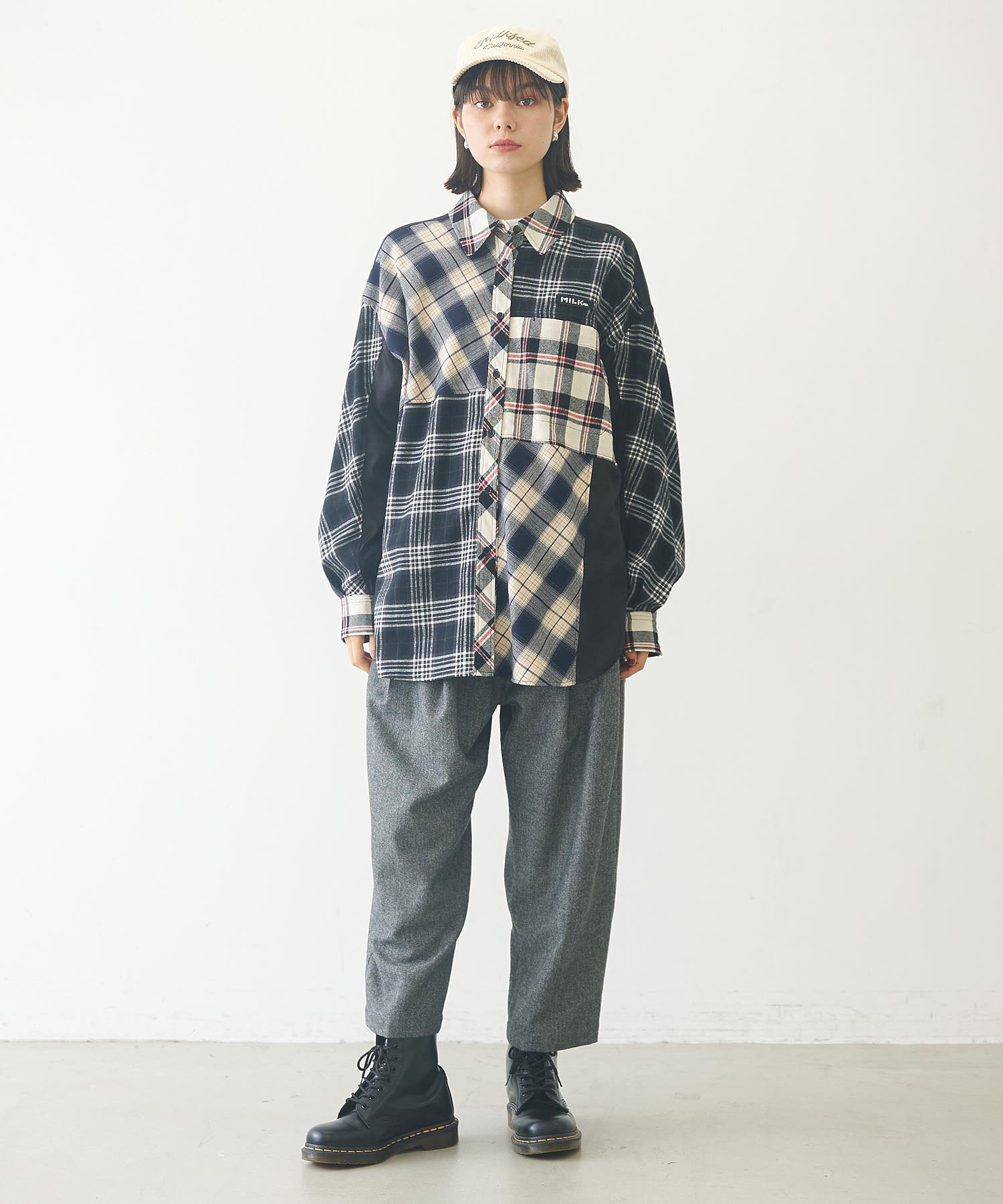 model：H166 着用サイズ：ONESIZE