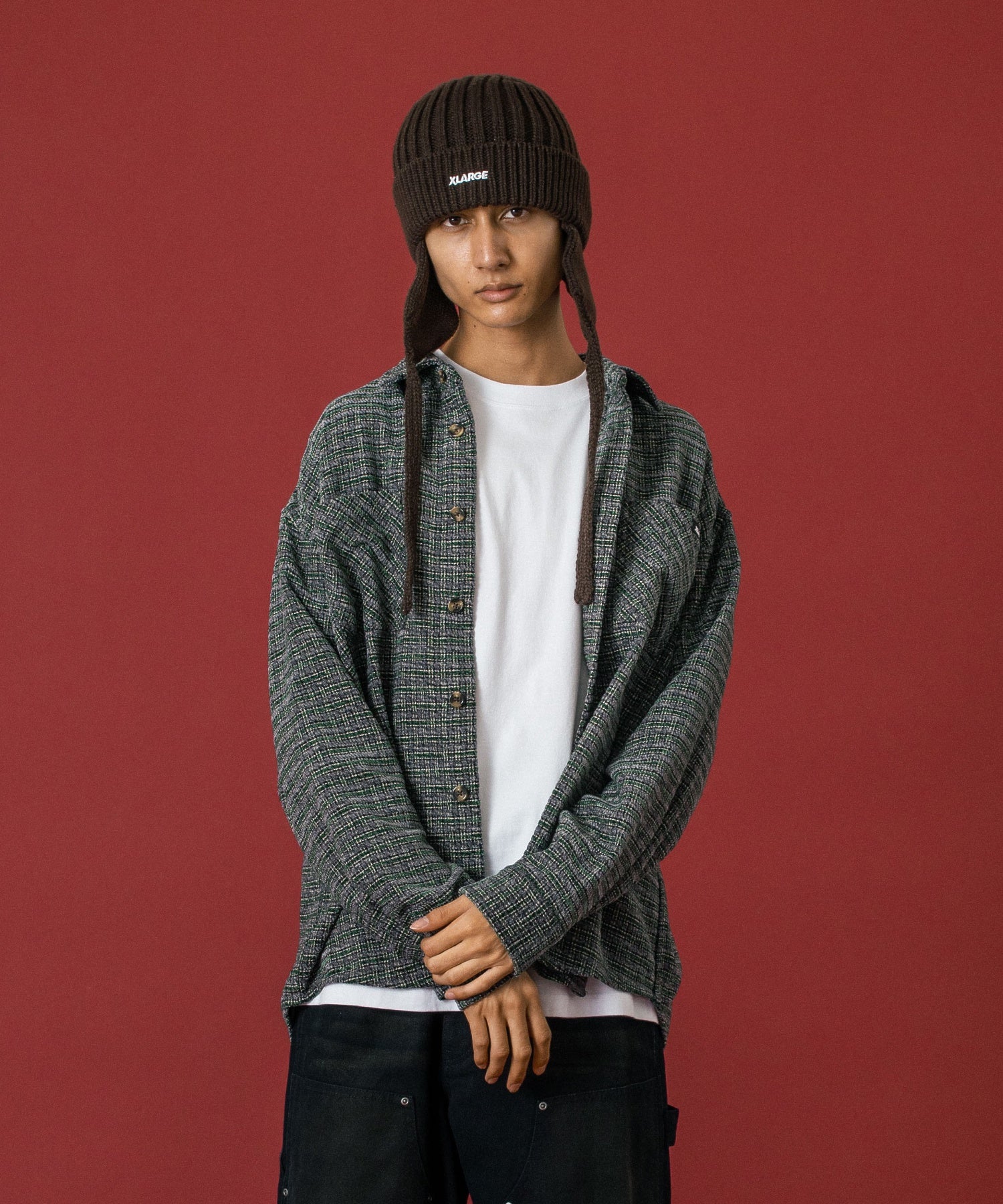 MODEL 身長183cm / 着用サイズ：Lサイズ