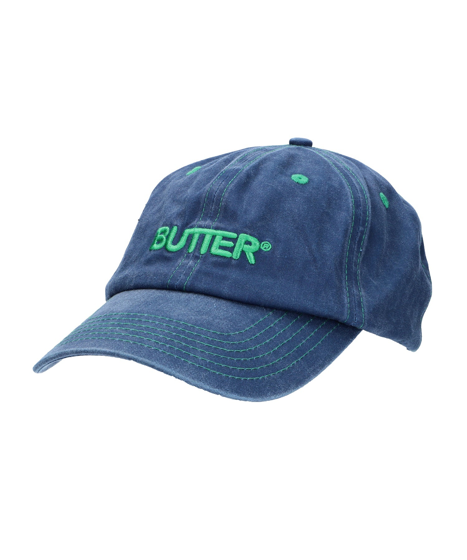 BUTTER/バター/Rounded Logo 6 Panel Cap