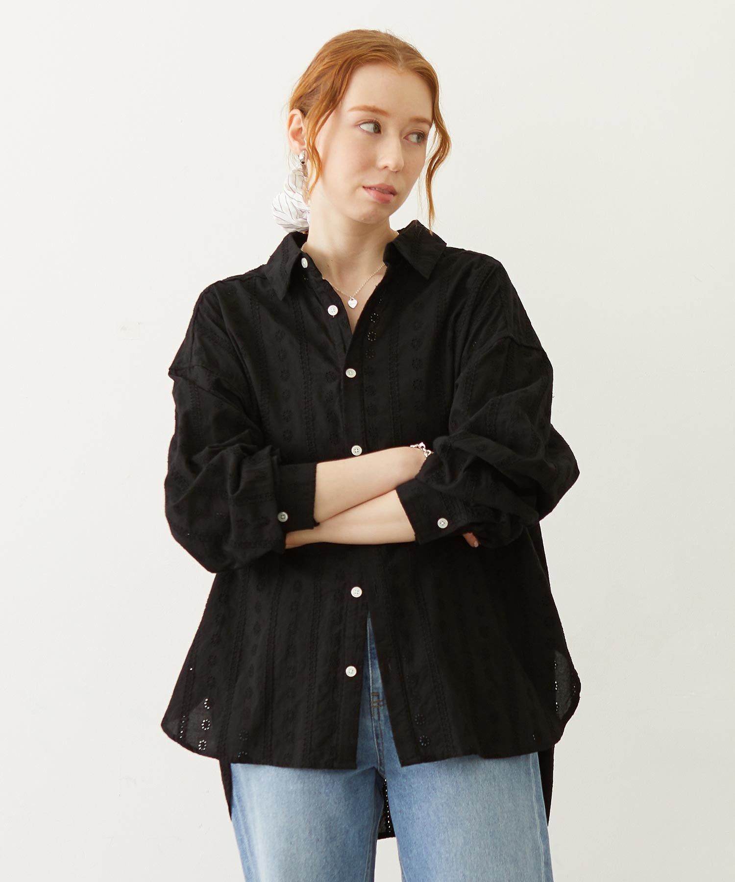 2WAY OVERSIZED SHIRT
