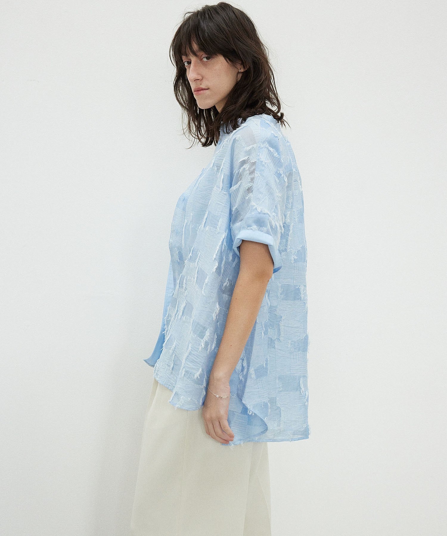 GENE HEAVENS/SHEER DOBBY S/S SHIRT