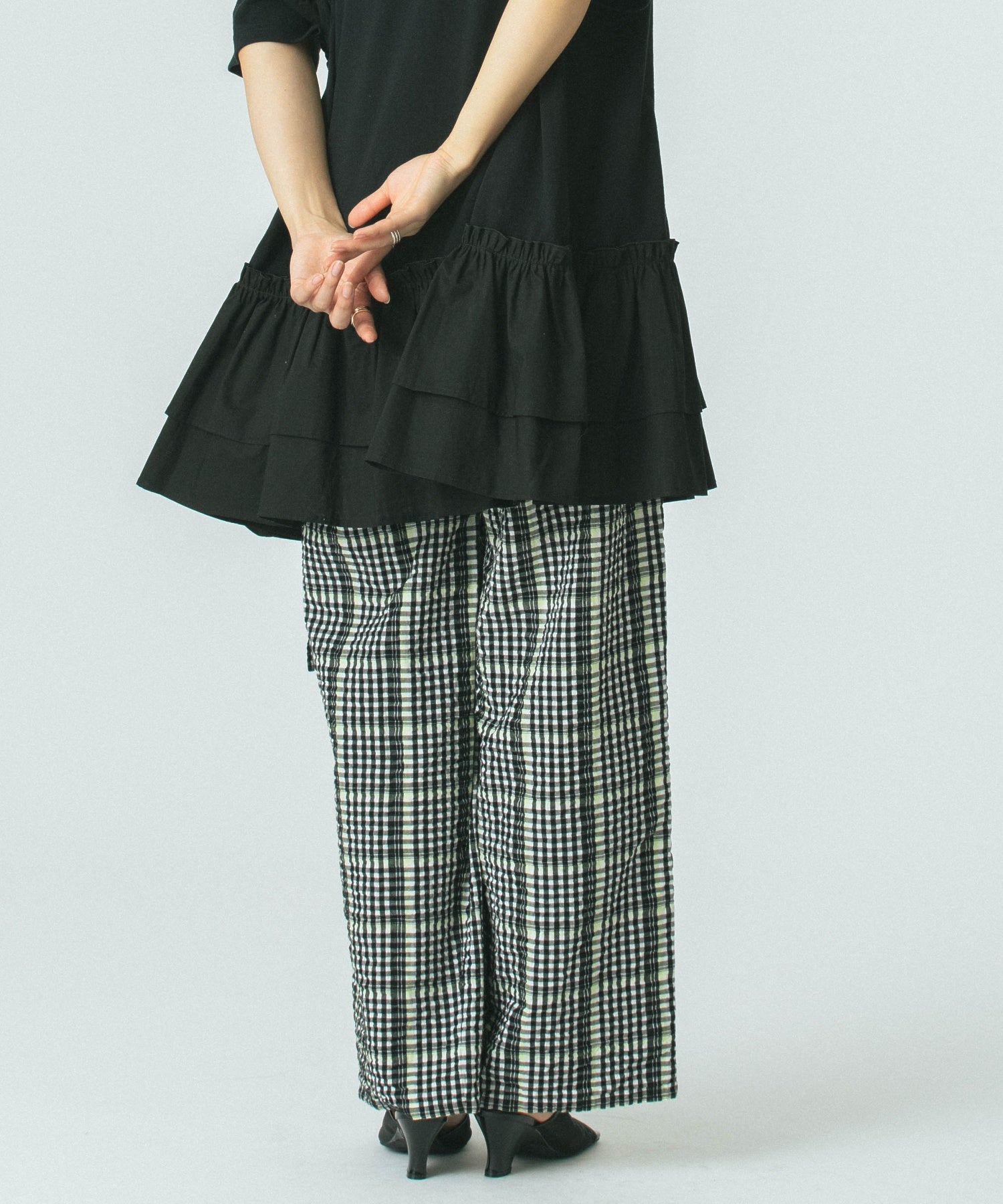 CHECK SUCKER EASY PANTS