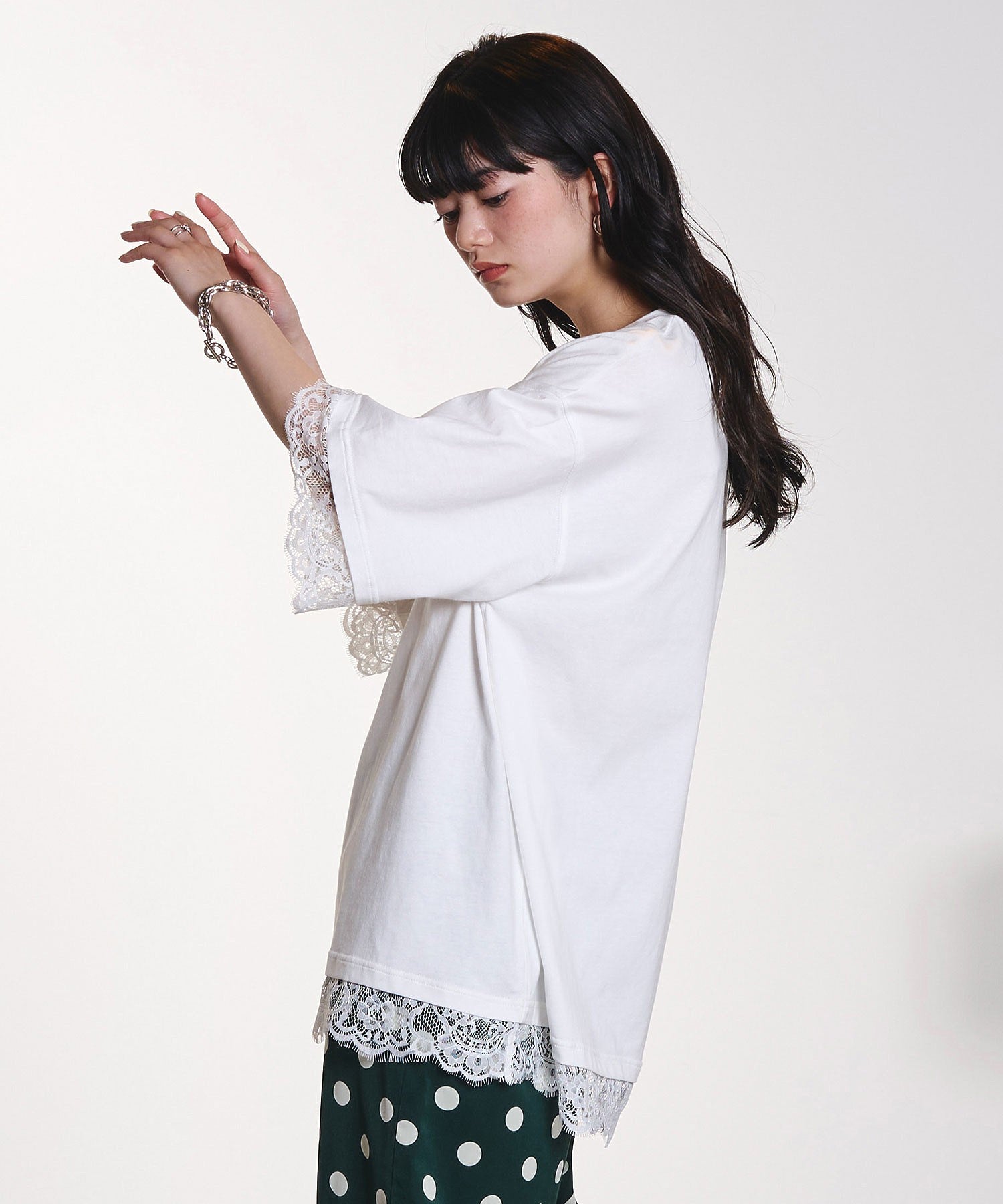 model:163cm 着用サイズ:ONE SIZE