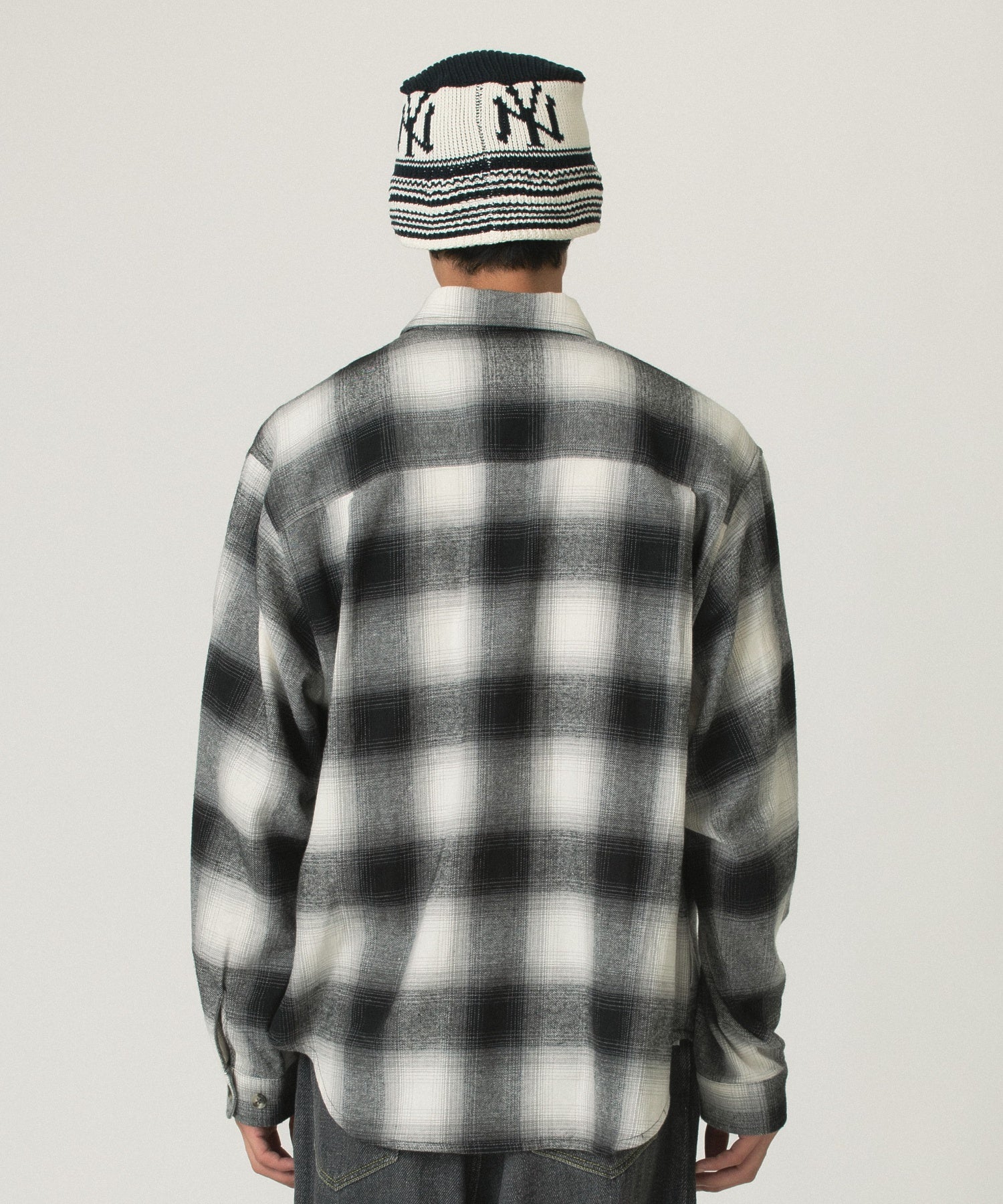 PERKS AND MINI/パークスアンドミニ/ALIEN KISS CHECK OVER SHIRT 3852