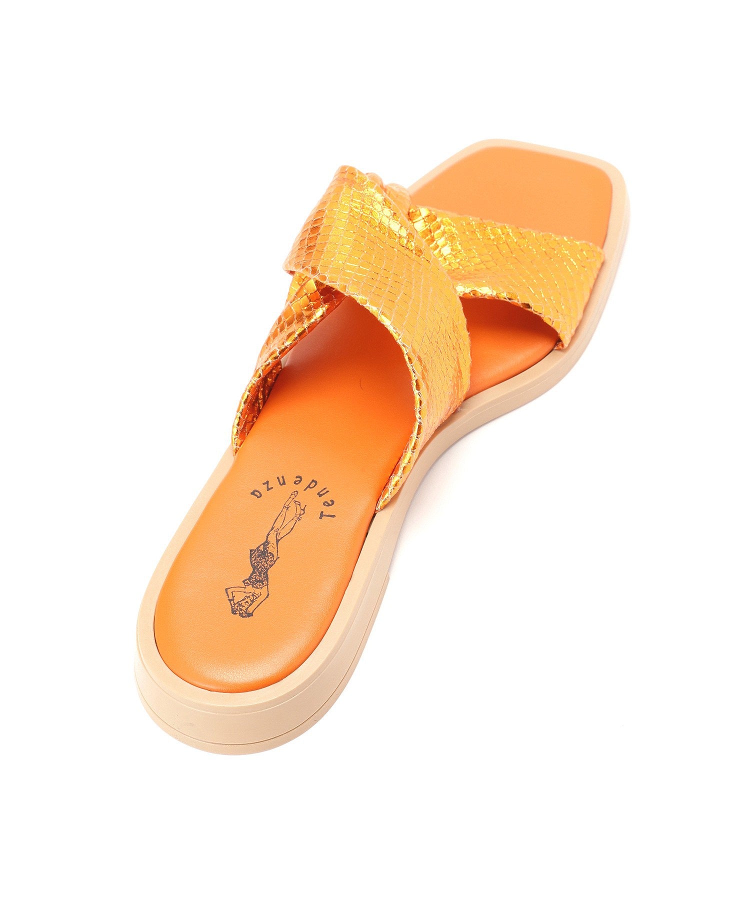 TENDENZA/メタリックサンダル