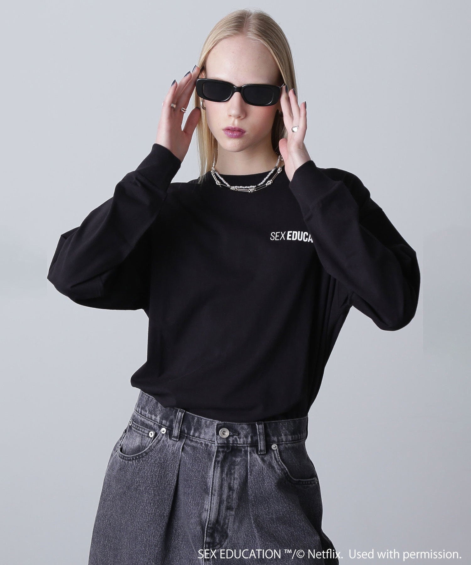 Netflix Series ‘SEX EDUCATION’ × ROSE BUD/AMERICAN COMIC TEE