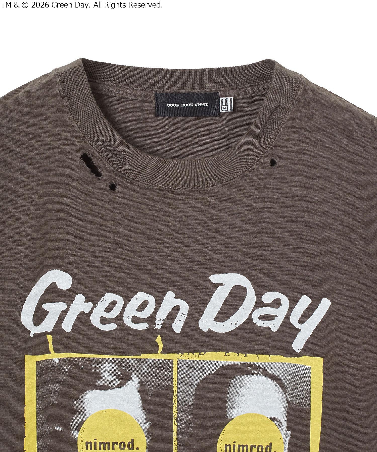 GOOD ROCK SPEED/GREENDAY TSHIRT
