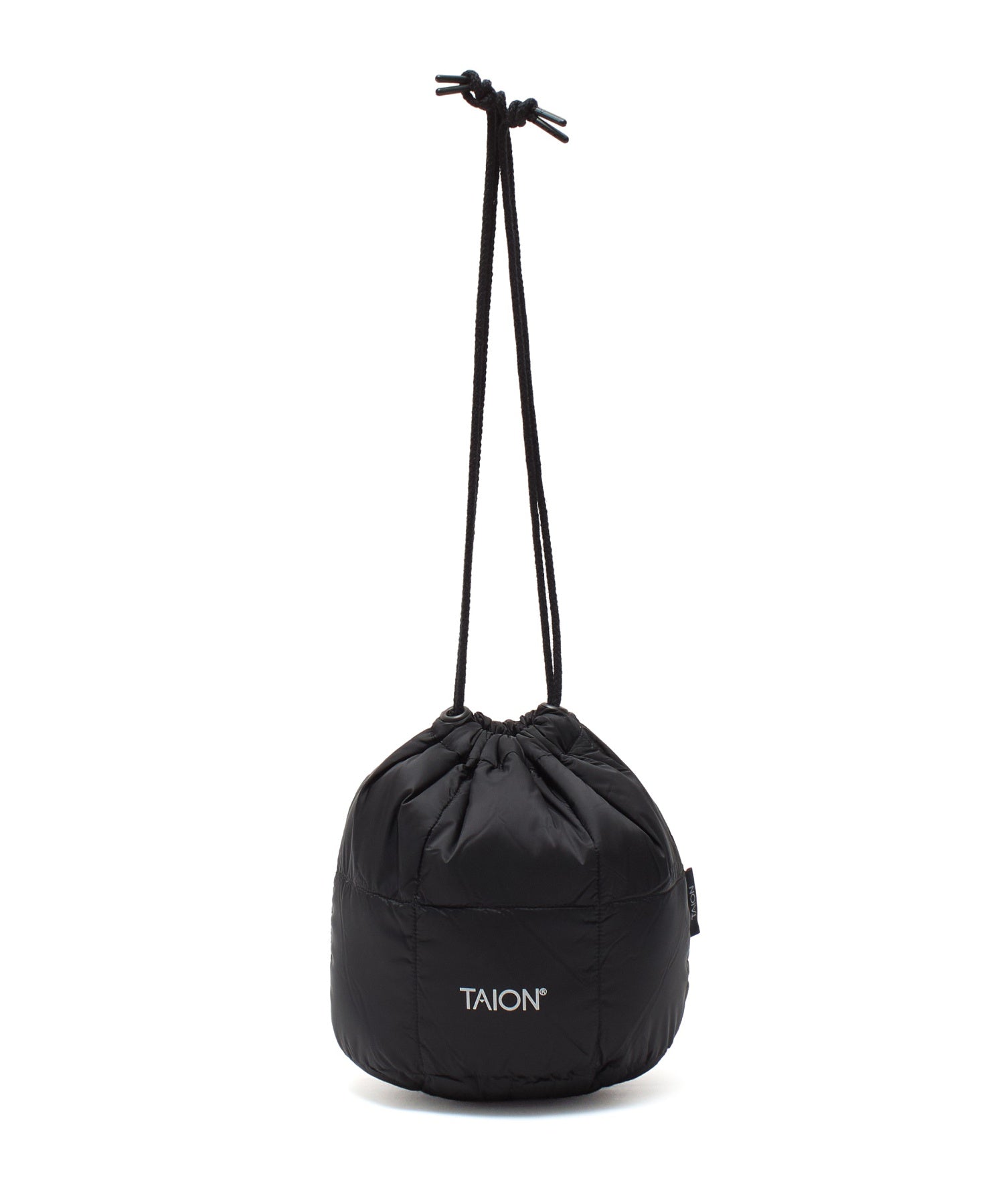 TAION/タイオン/BASIC DRAW STRING DOWN BAG-S TAION-DST01-S