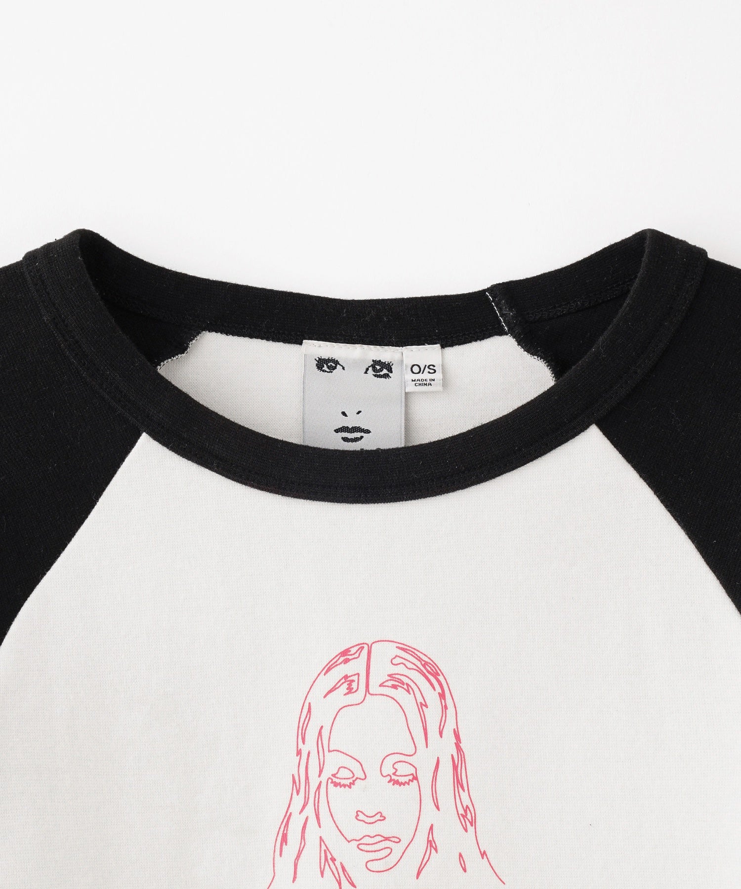 FACE RAGLAN L/S TEE