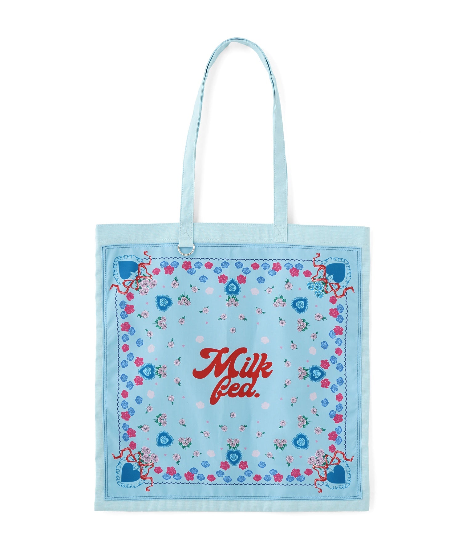 FLOWER PATTERN BANDANA BAG