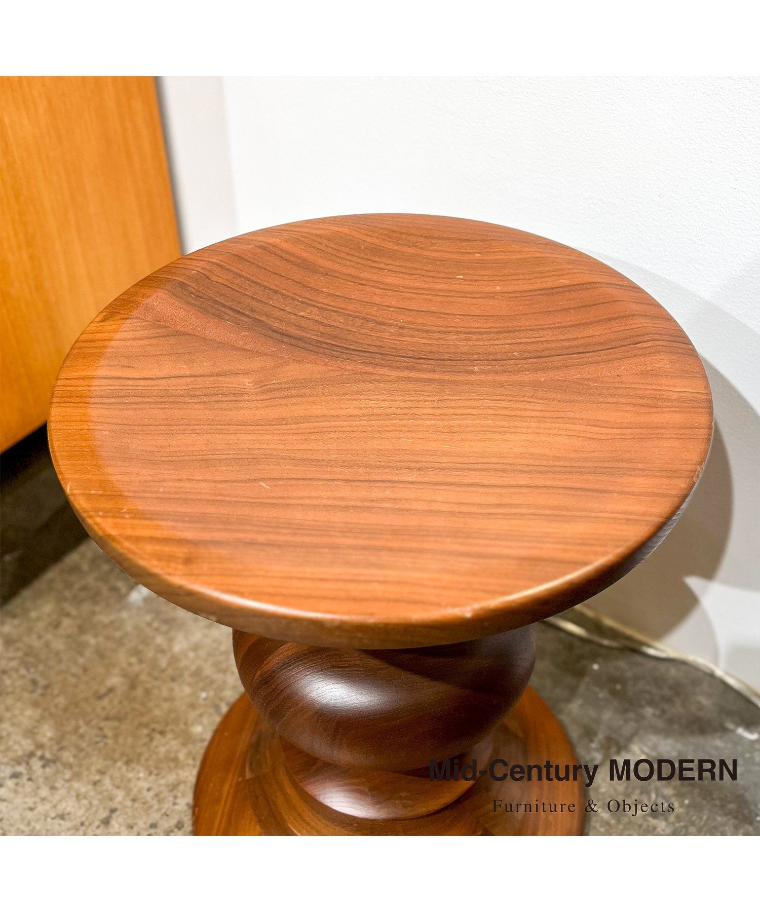Eames Time Life Walnut Stool 0412 / Used