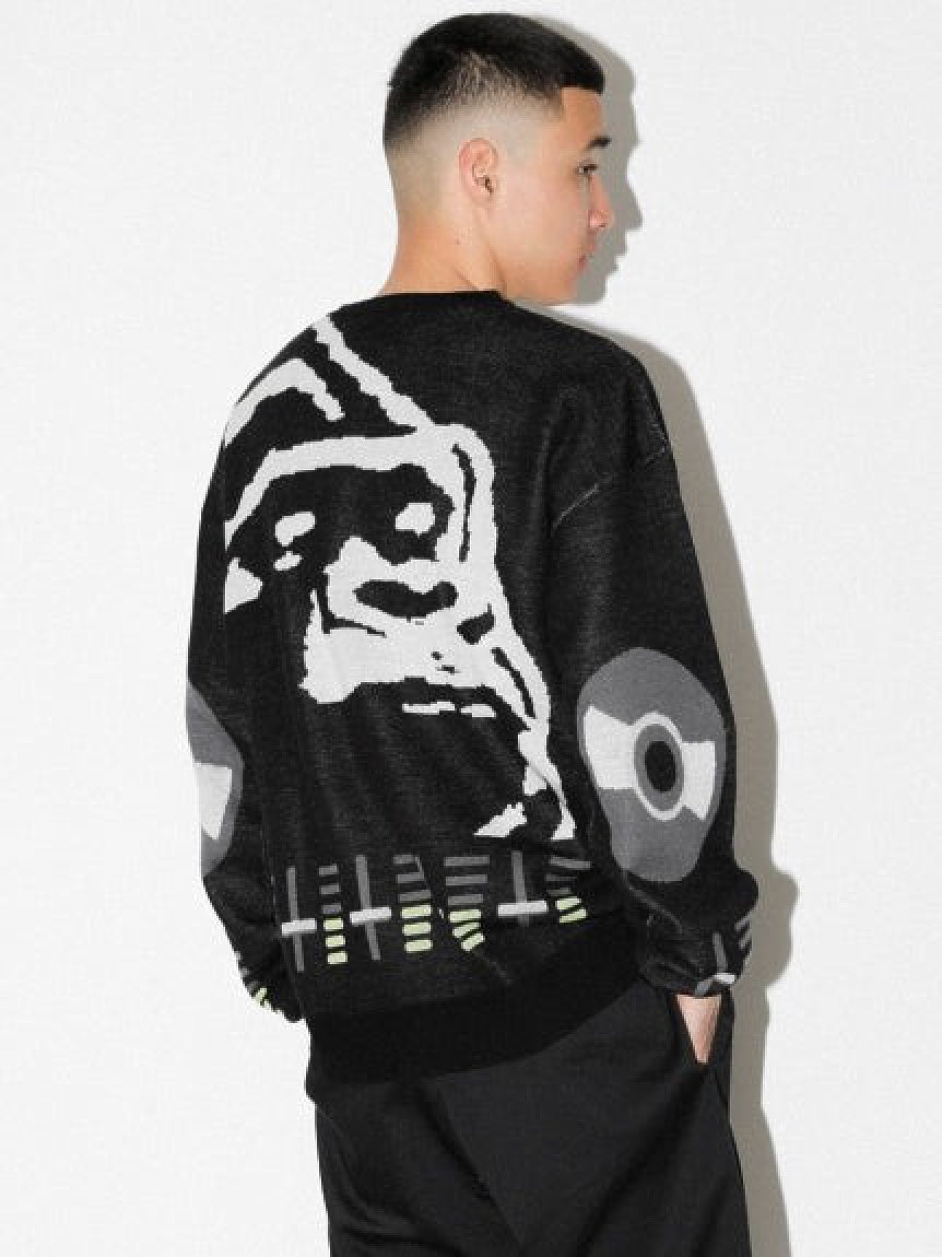 ANALOG JAQUARD SWEATER XLARGE