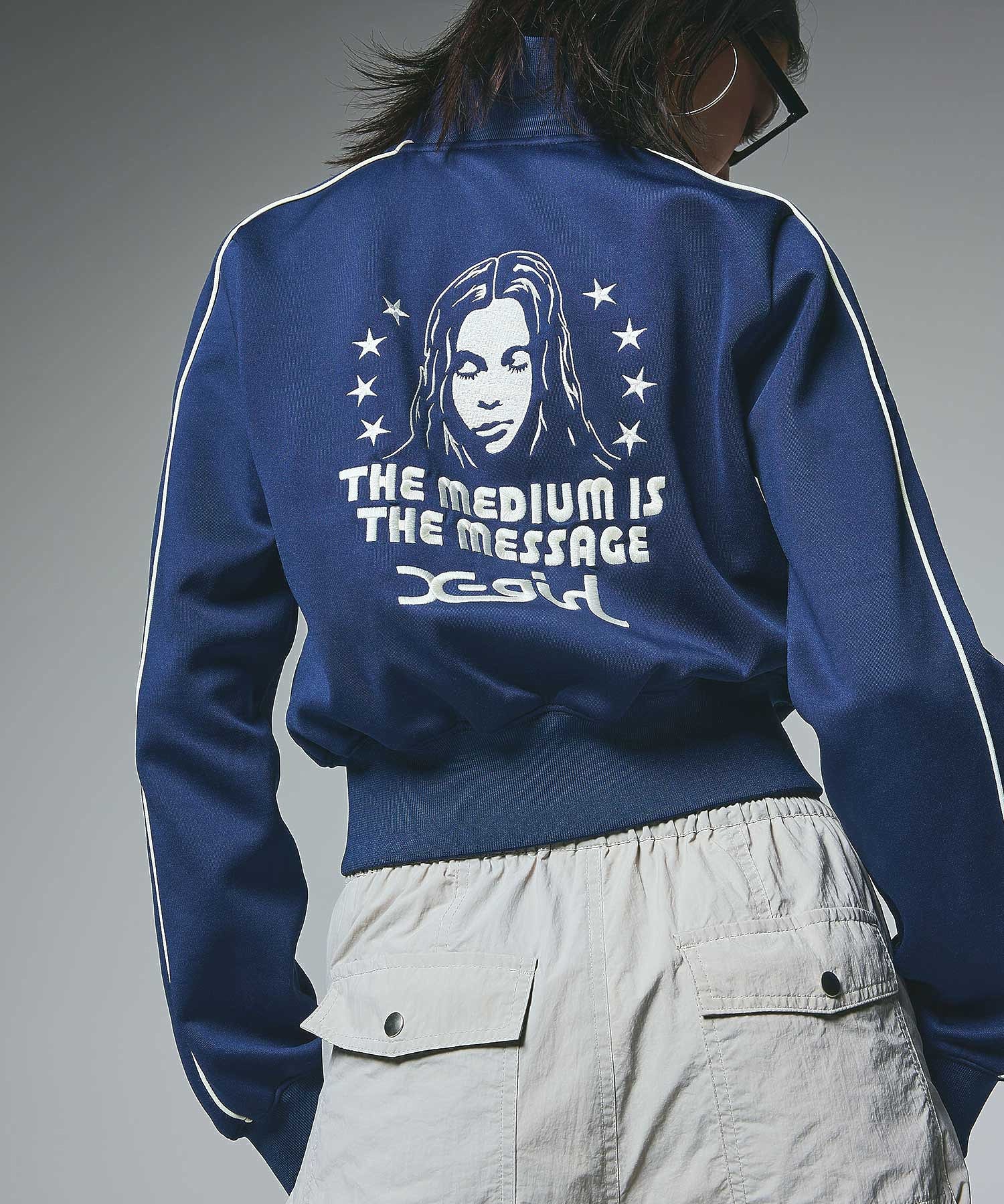 STAR AND FACE COMPACT TRACK JACKET