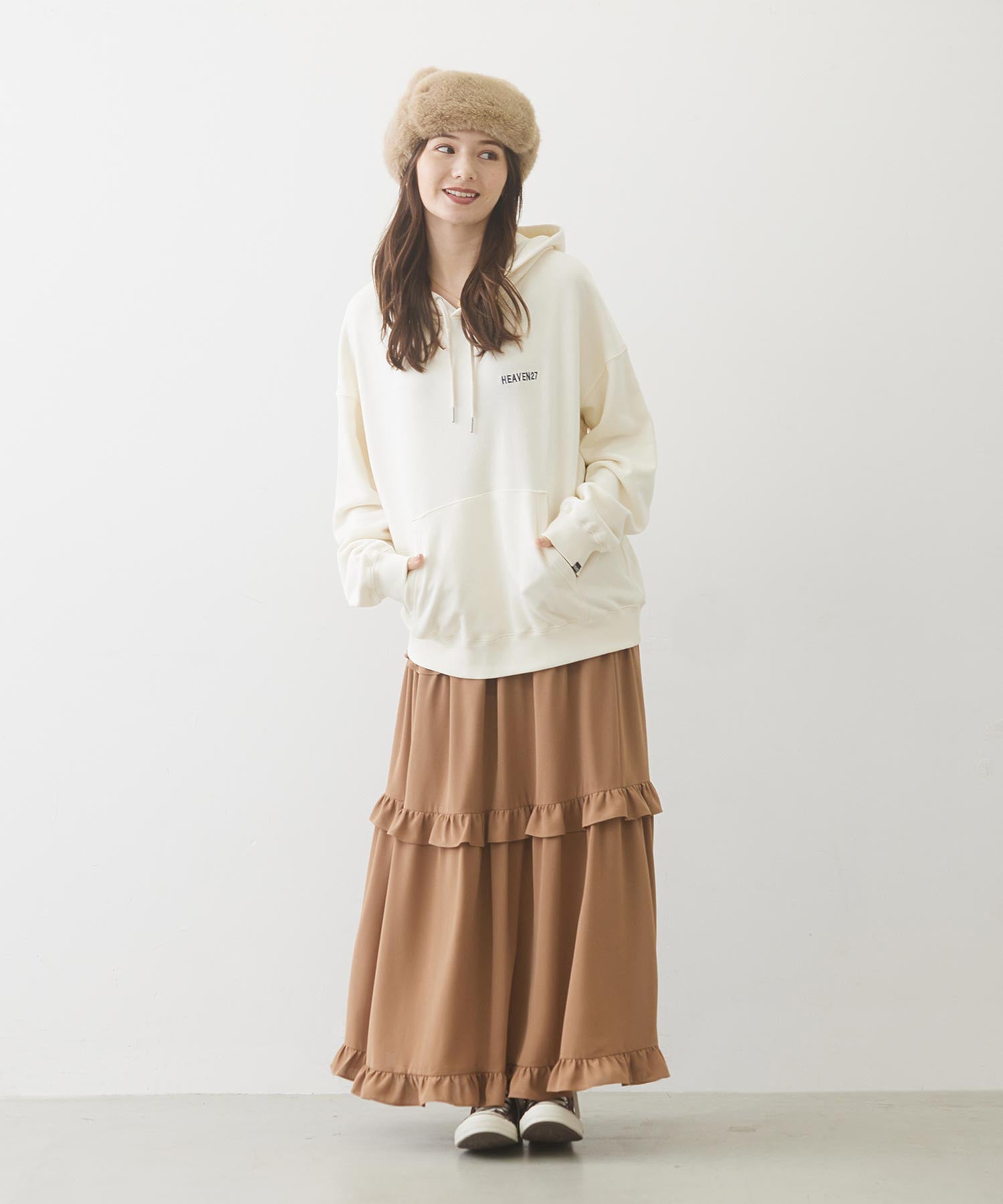 FRILL TIERED SKIRT