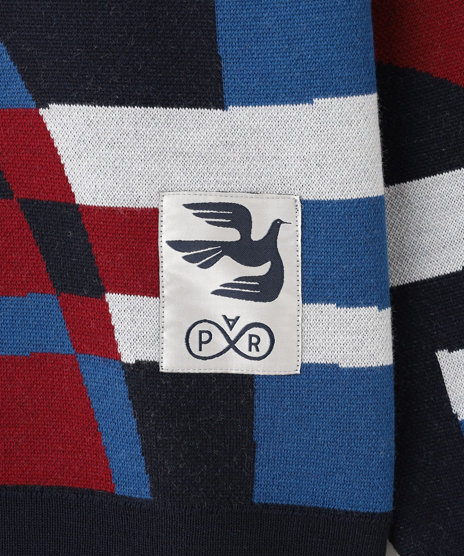 PARRA/パラ/Vertical forest knitted polo 54240