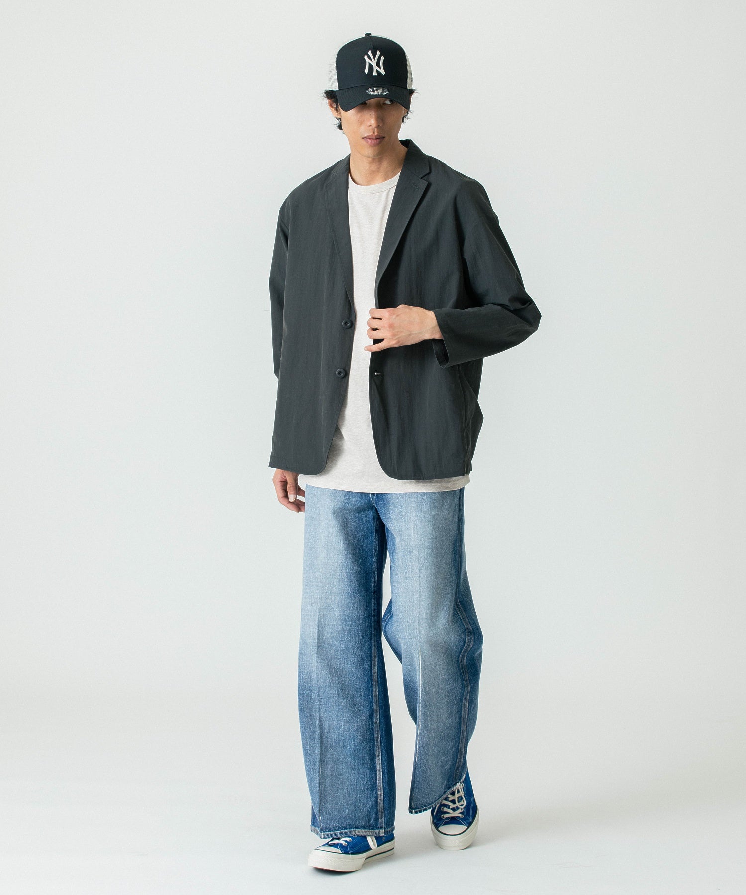 NEW BALANCE/ニューバランス/MET24 Oversize Single Jacket/AMJ55000