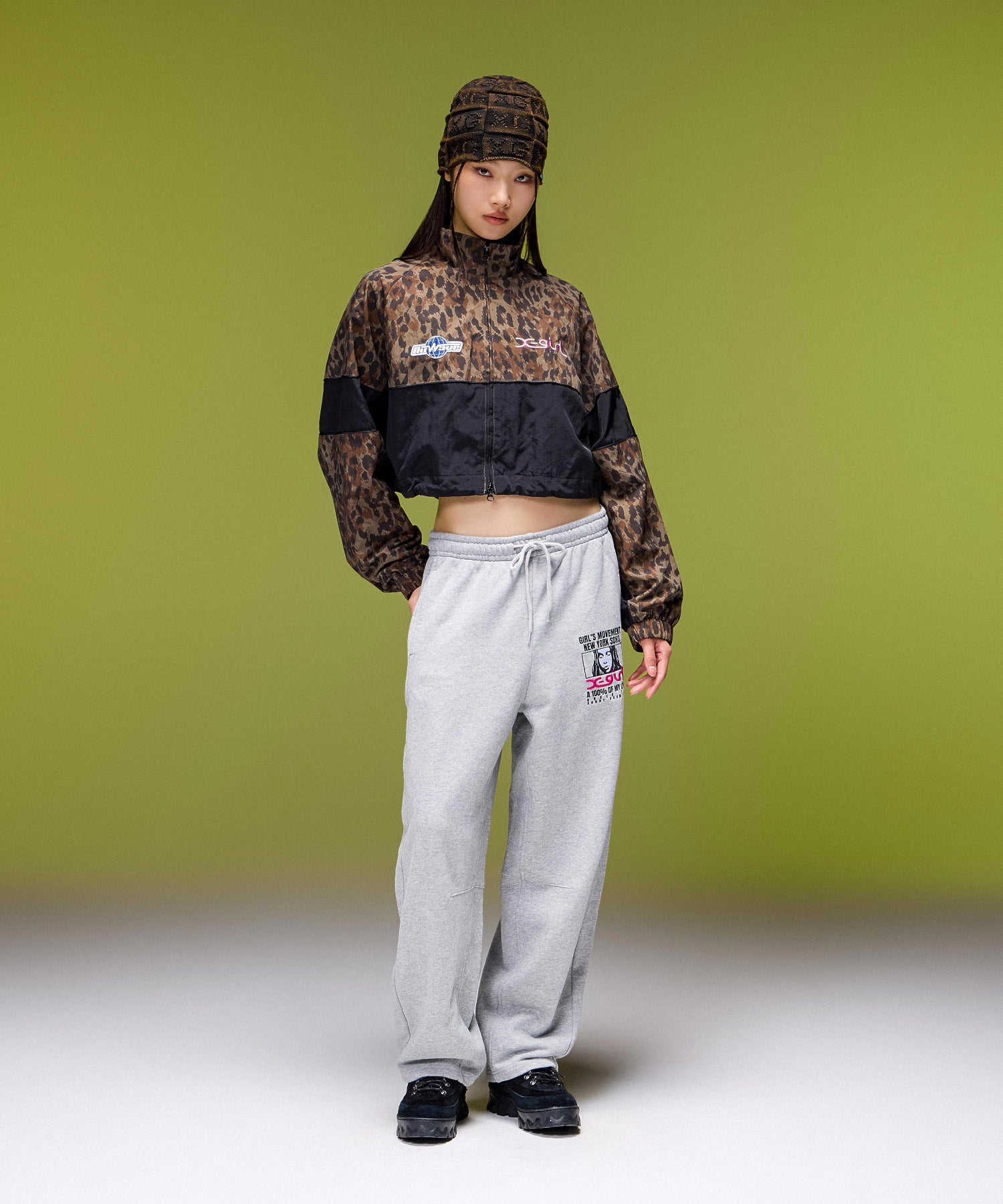 FACE BOX AND MESSAGE SWEATPANTS