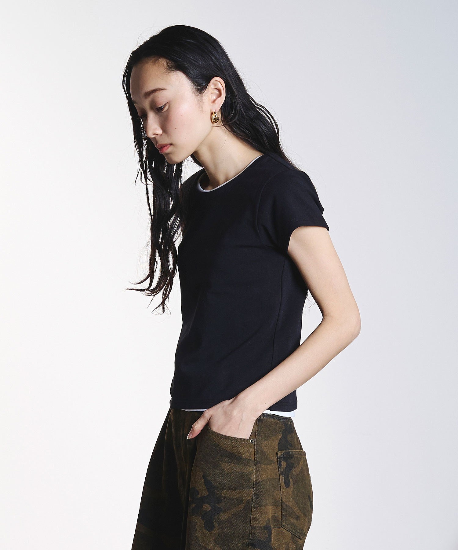 model:161cm 着用サイズ:ONE SIZE
