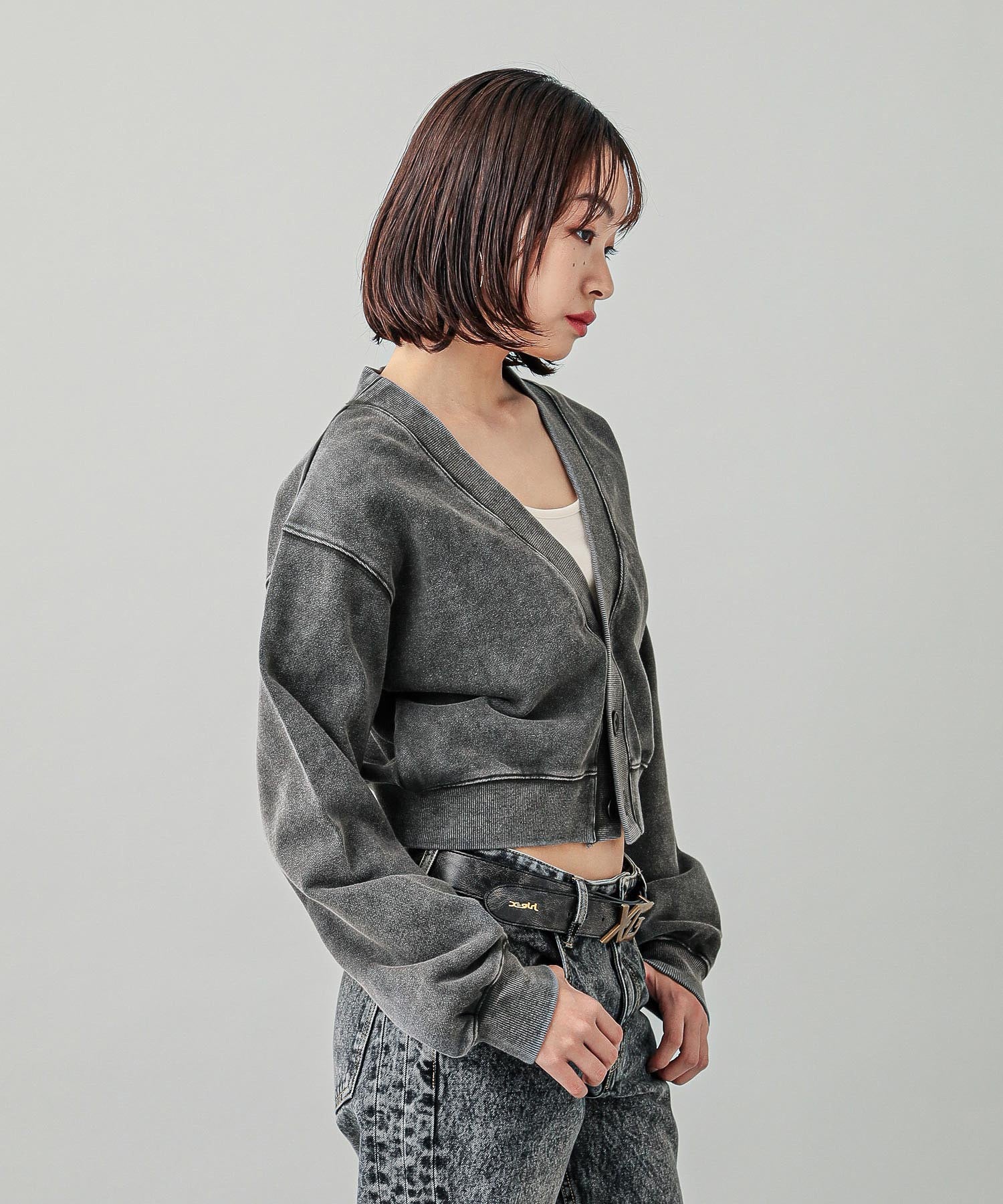 SWEAT CARDIGAN