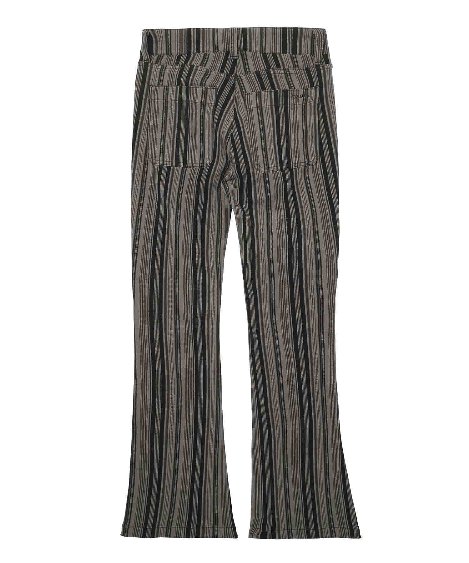 MULTI STRIPE FLARE PANTS X-girl