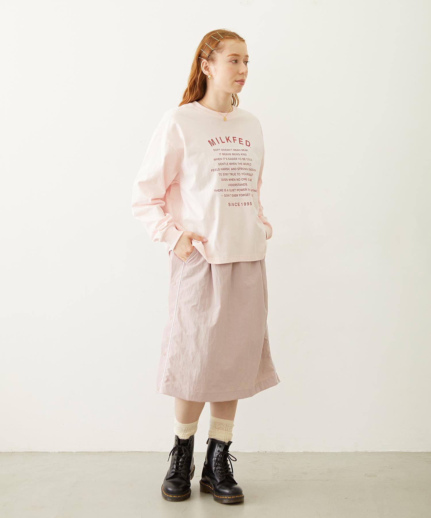 LETTER GRAPHIC L/S TEE