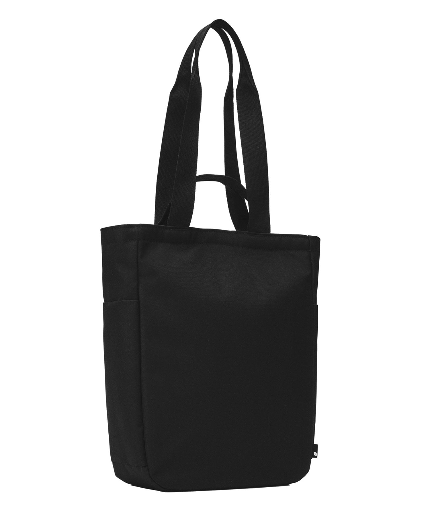 Grid 2-Way Tote Bag - Black