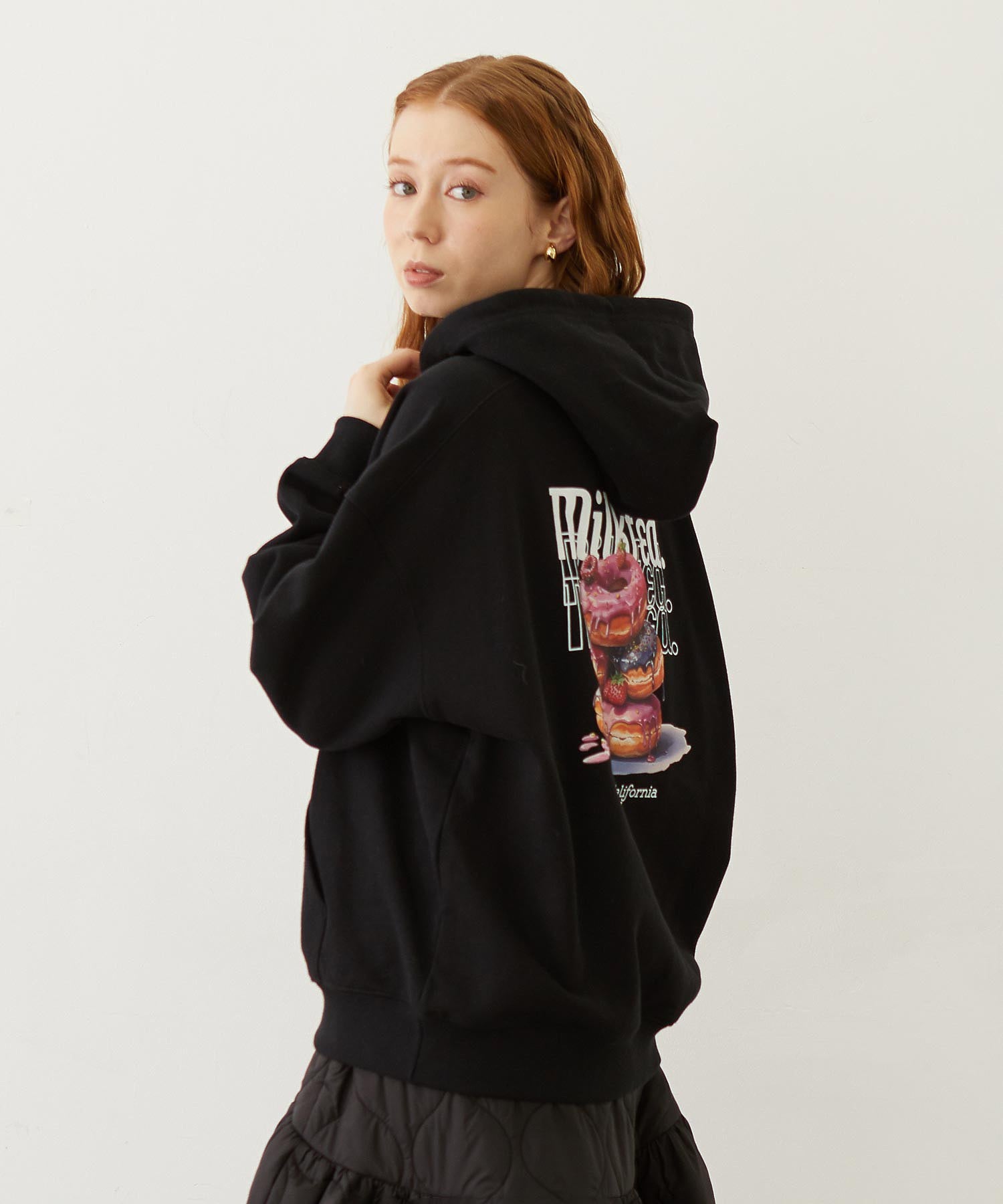 DONUTS LOGO SWEAT HOODIE