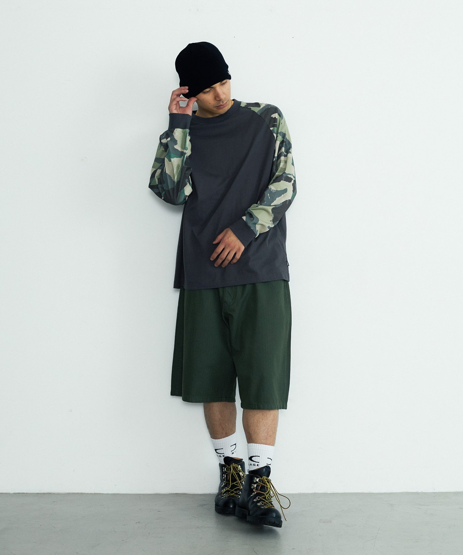 GRADATION CAMO L/S TEE