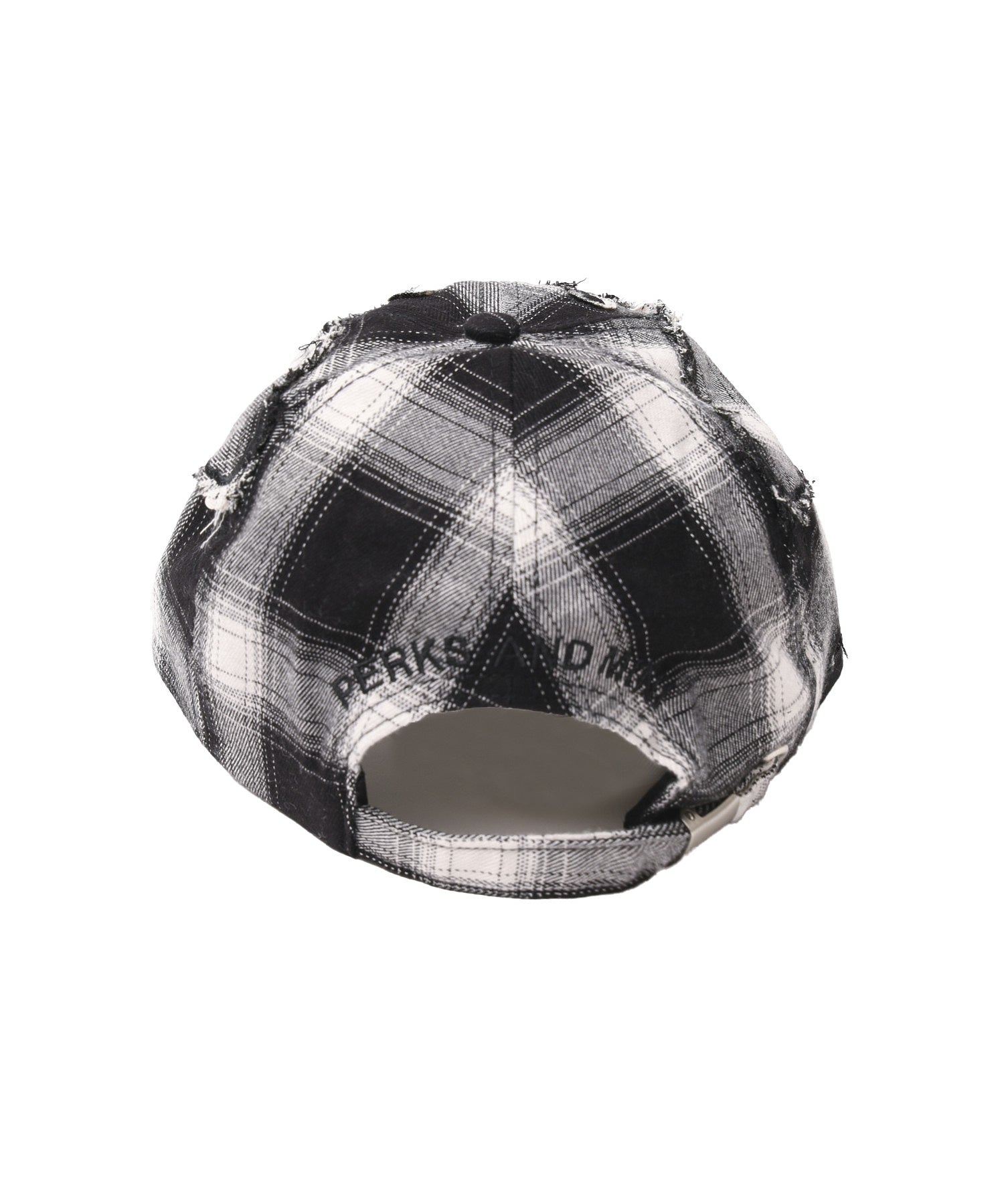 PERKS AND MINI/パークスアンドミニ/CHECK ALIEN BUTTERFLY KISS BASEBALL CAP 10351