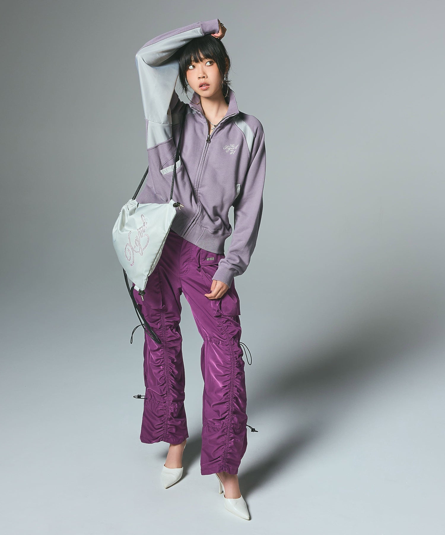 RHINESTONE KNAPSACK