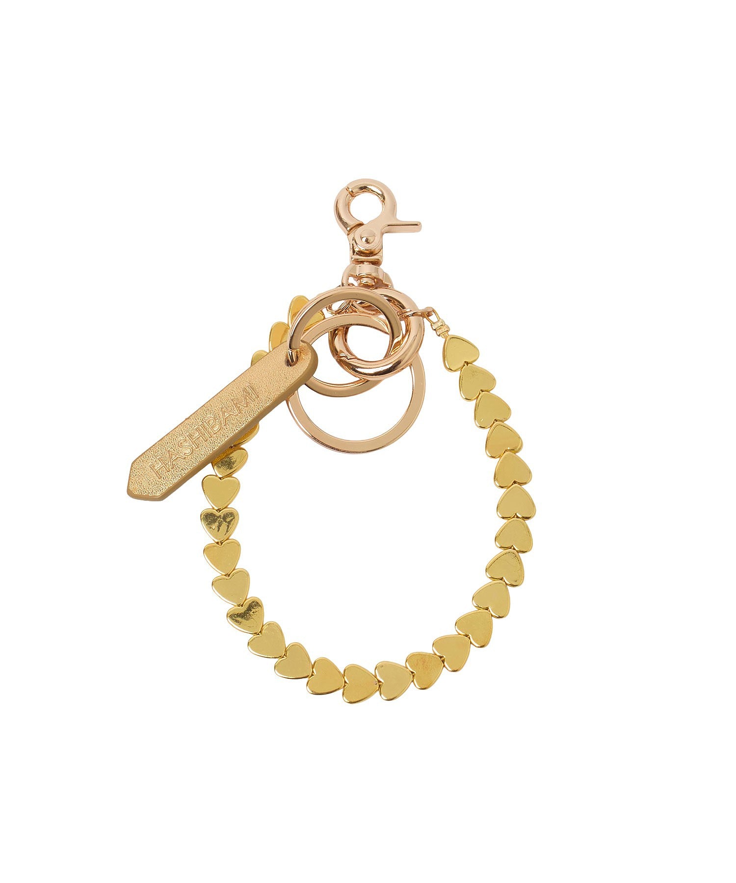 HASHIBAMI/HEMATITE HEART STRAP