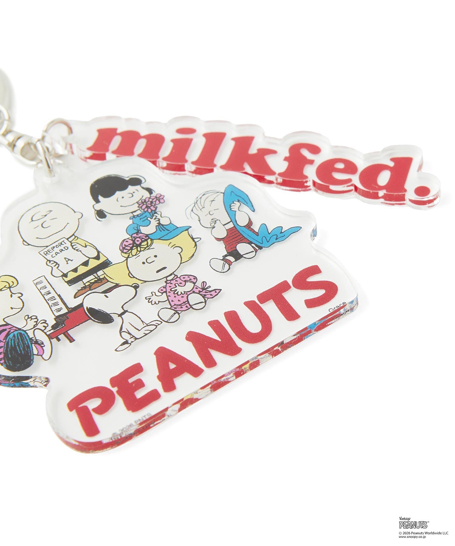 MILKFED. × PEANUTS / PEANUTS GANG KEYCHAIN
