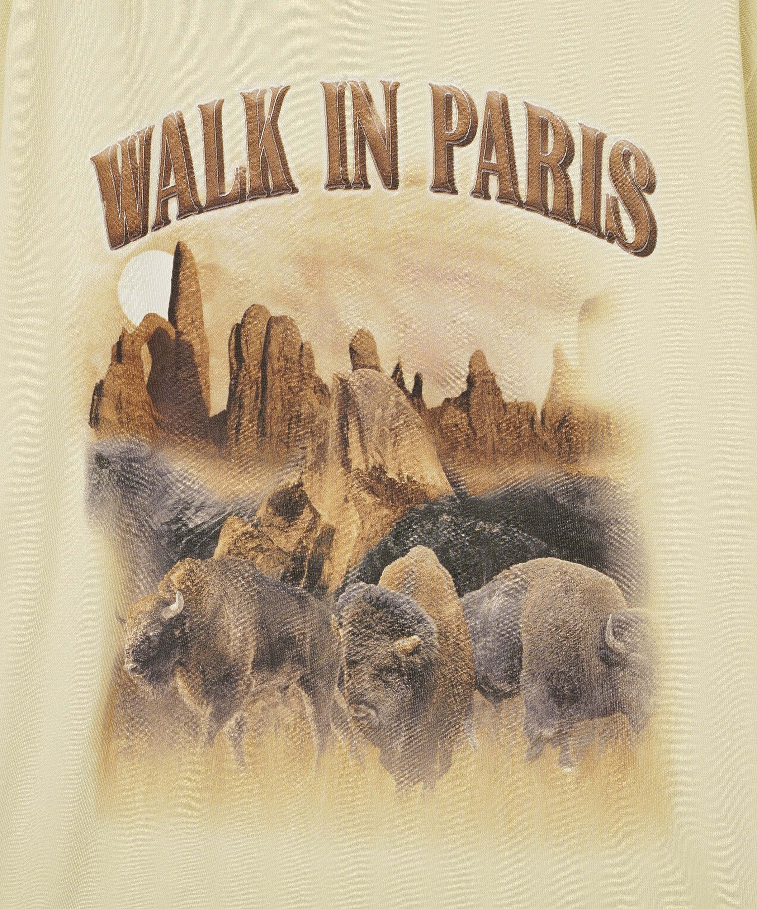WALK IN PARIS/ウォーキンパリス/LE TSHIRT YELLOWSTON
