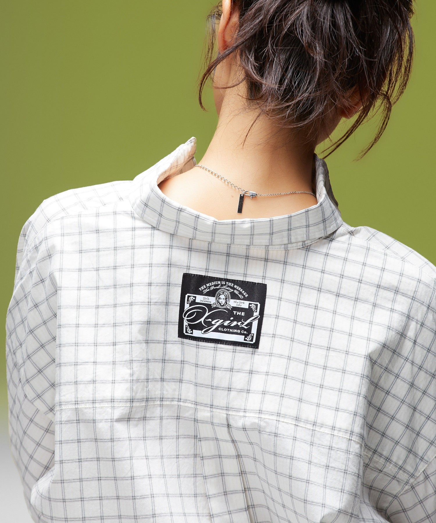 MIX FONT LOGO L/S SHIRT