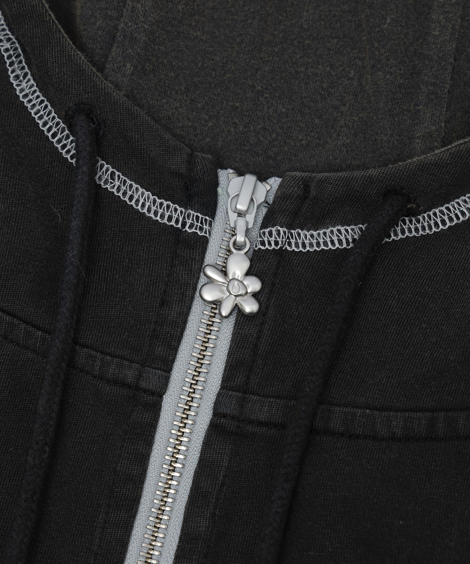 PERKS AND MINI/パークスアンドミニ/W CELESTIAL EQUATOR HOOD ZIP THRU SWT 4629