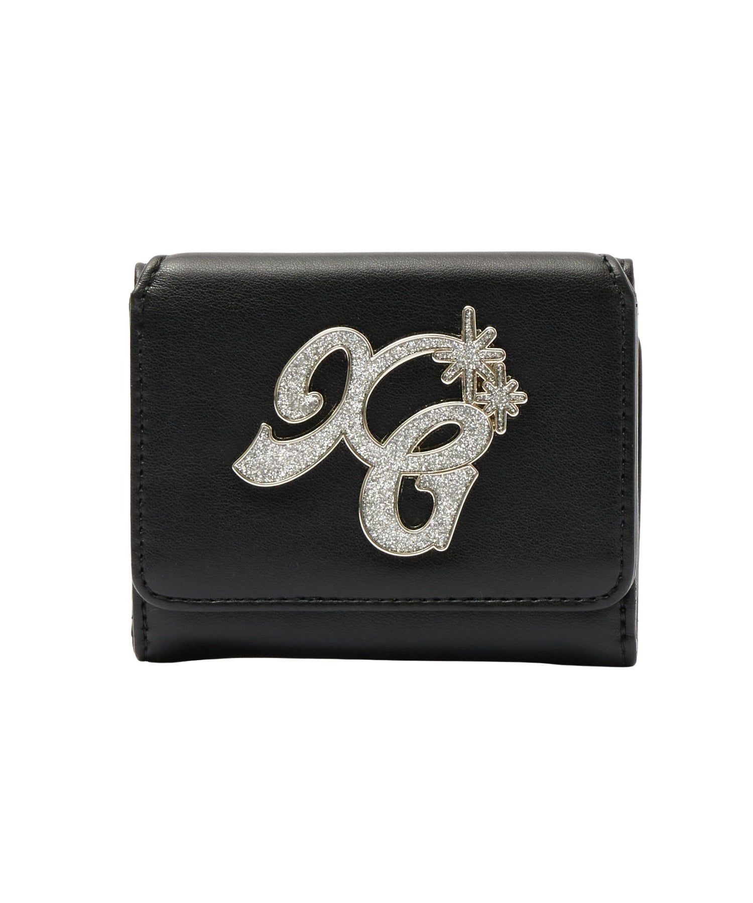 GLITTER XG LOGO MINI WALLET
