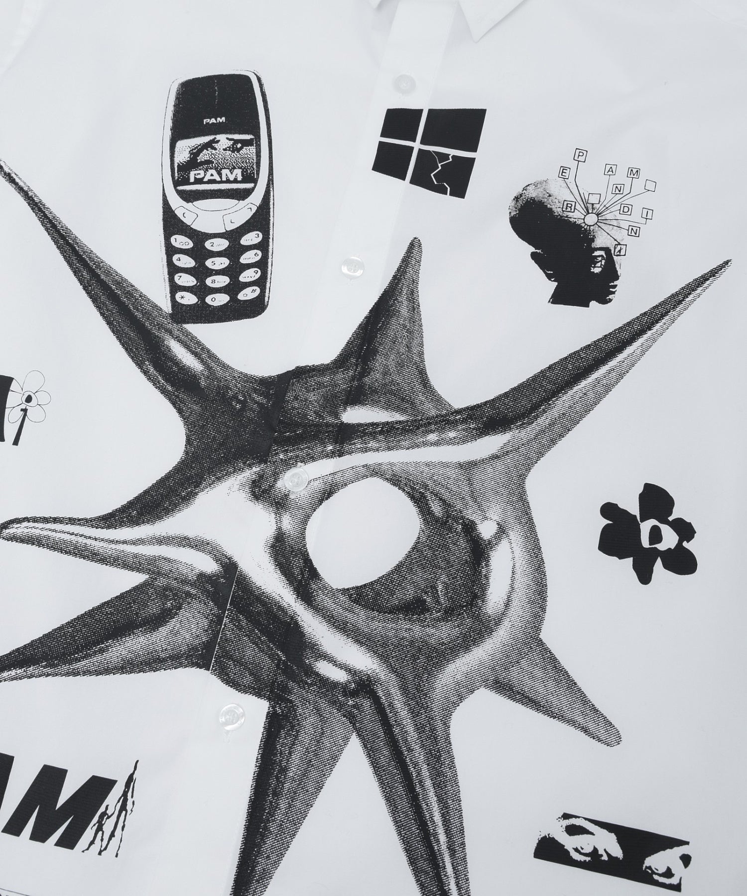 PERKS AND MINI/パークスアンドミニ/CASTLE IN THE AIR SHIRT 3874