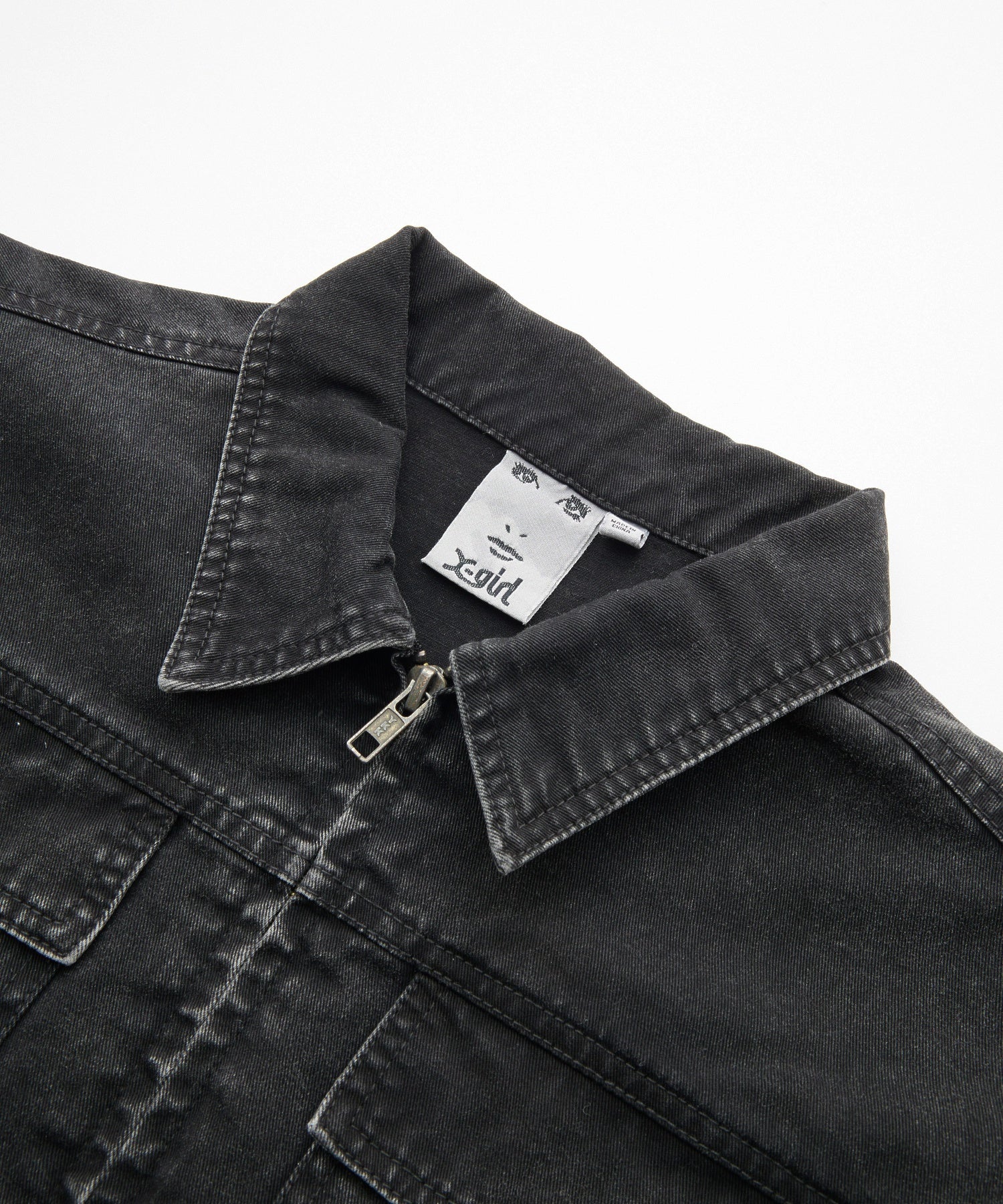 BELT POCKET CROPPED WORK SHIRT